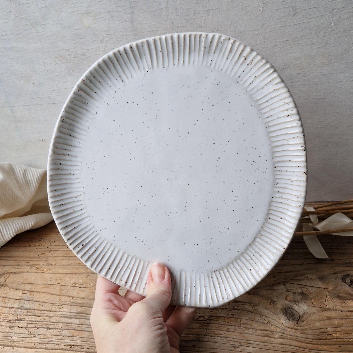 Rustic dessert plate Nr. 4