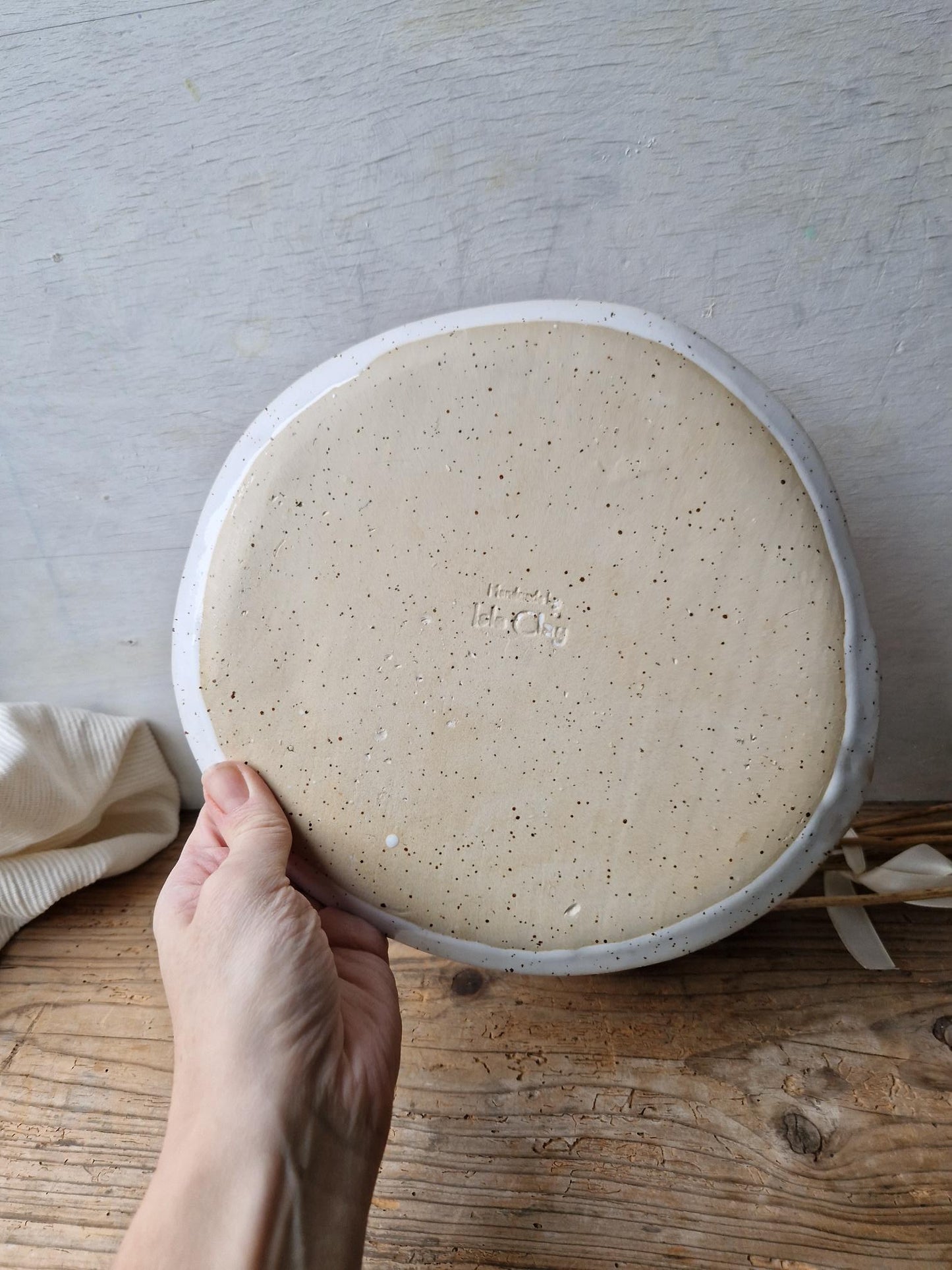 Rustic dessert plate Nr. 4