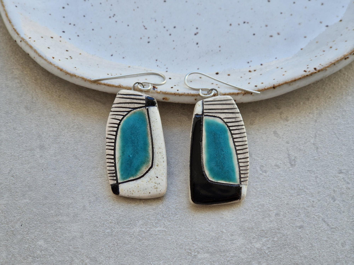 Geometric earrings No. 22