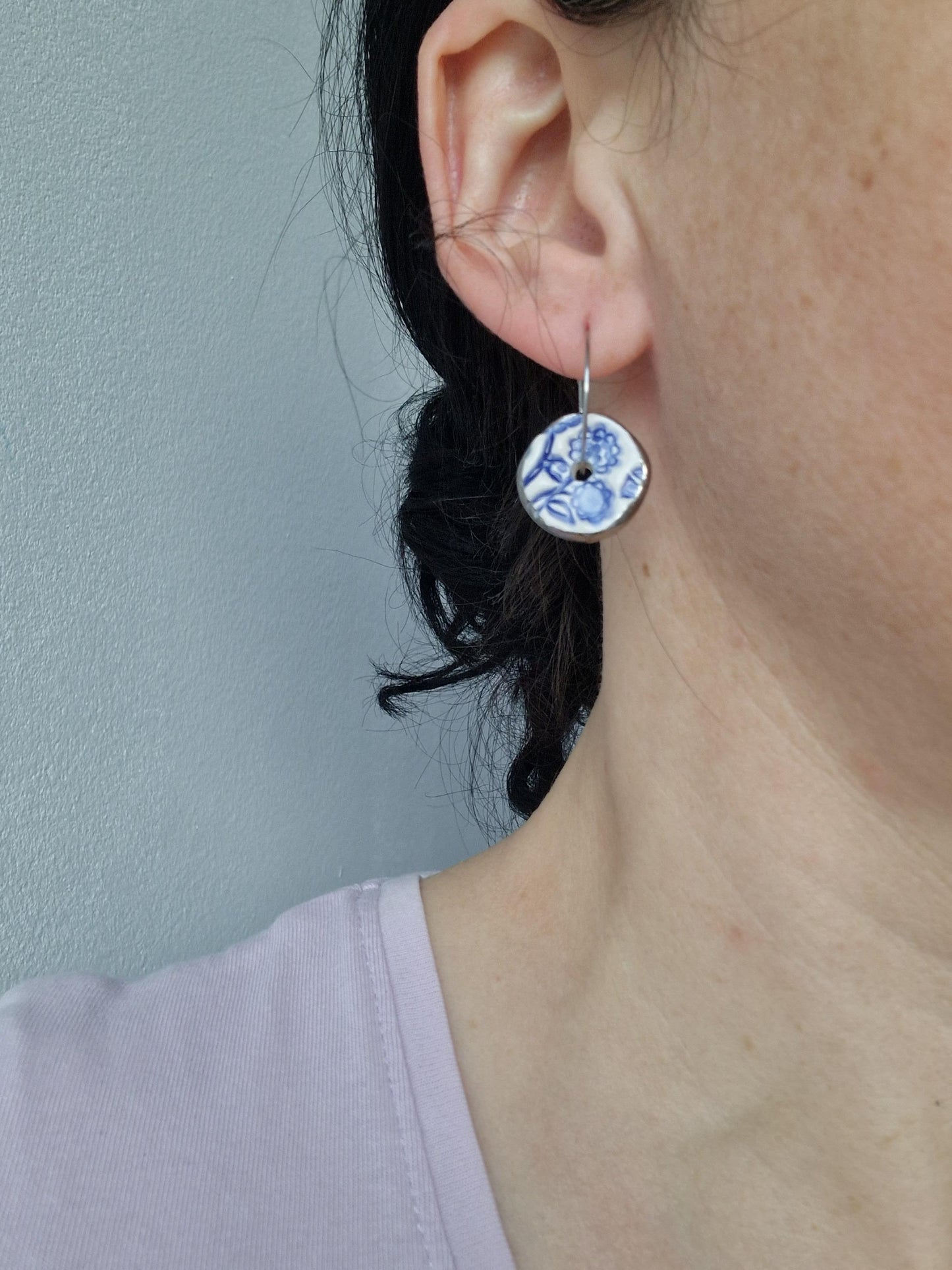 Ceramic Earrings No. 48