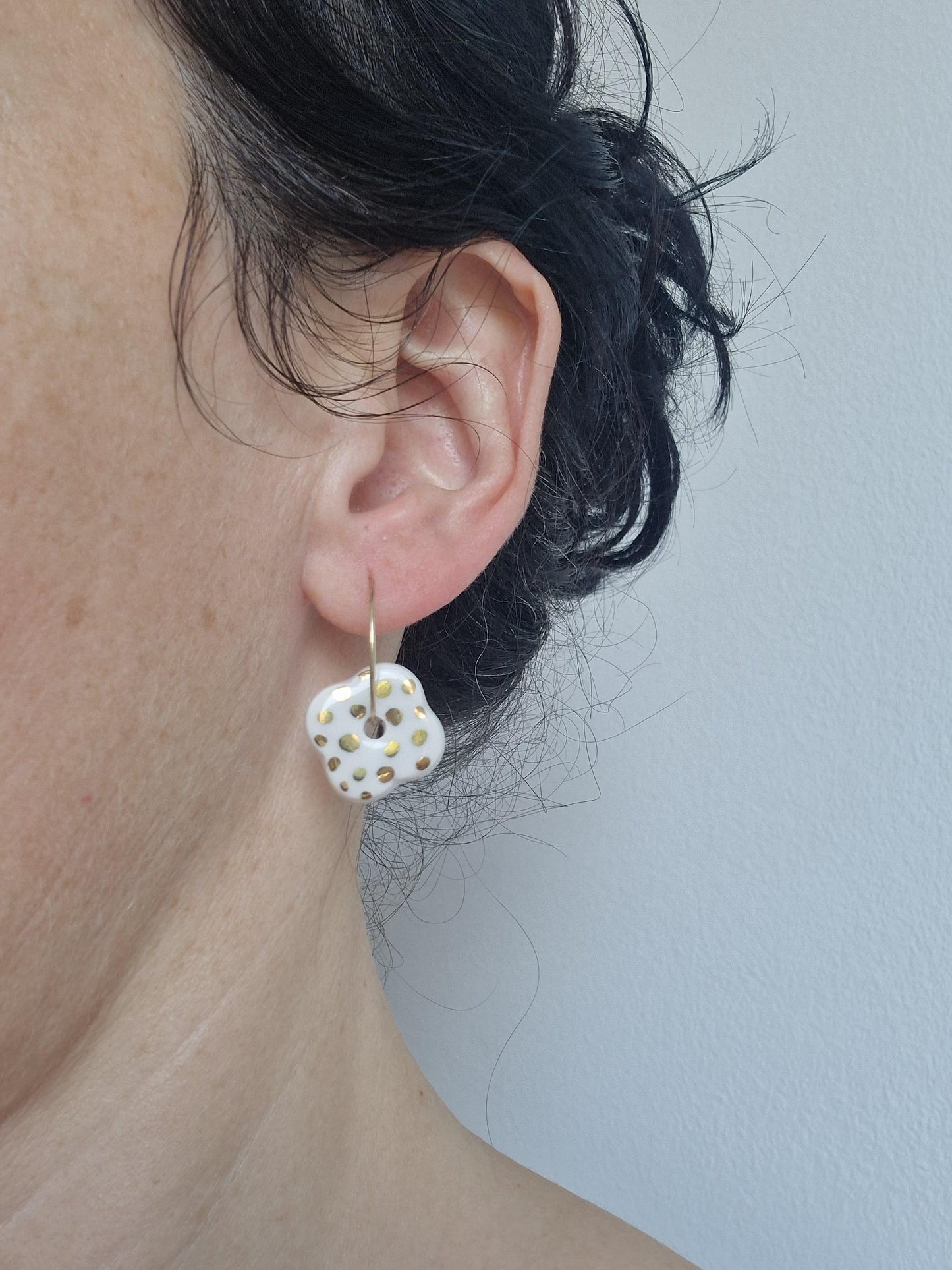 Ceramic Earrings No. 192