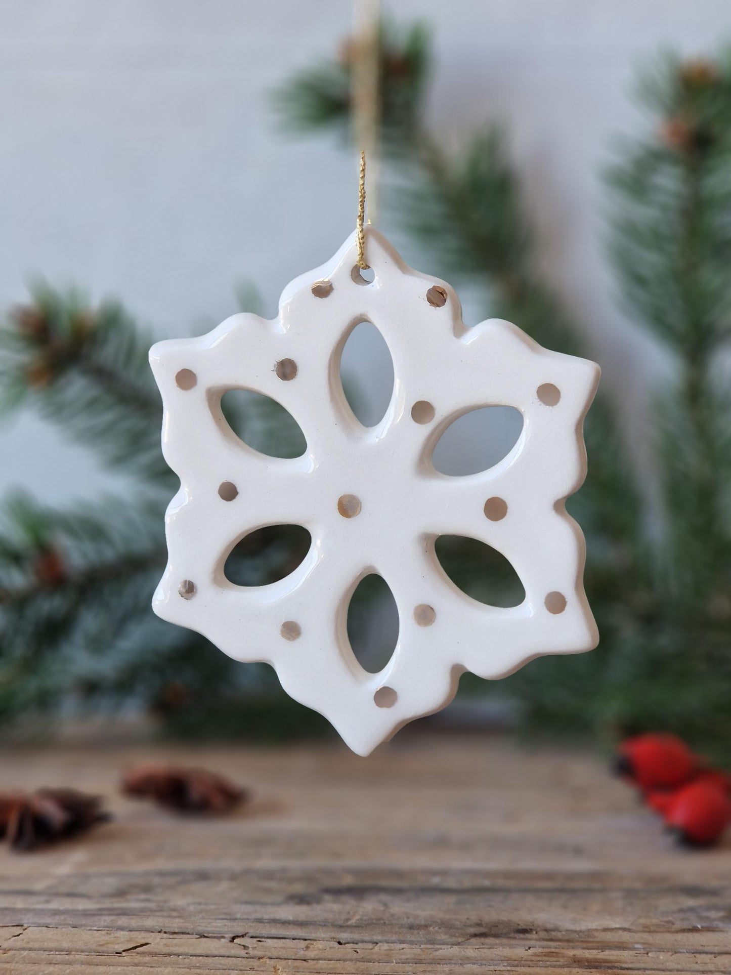 Snowflake ornament No. 8