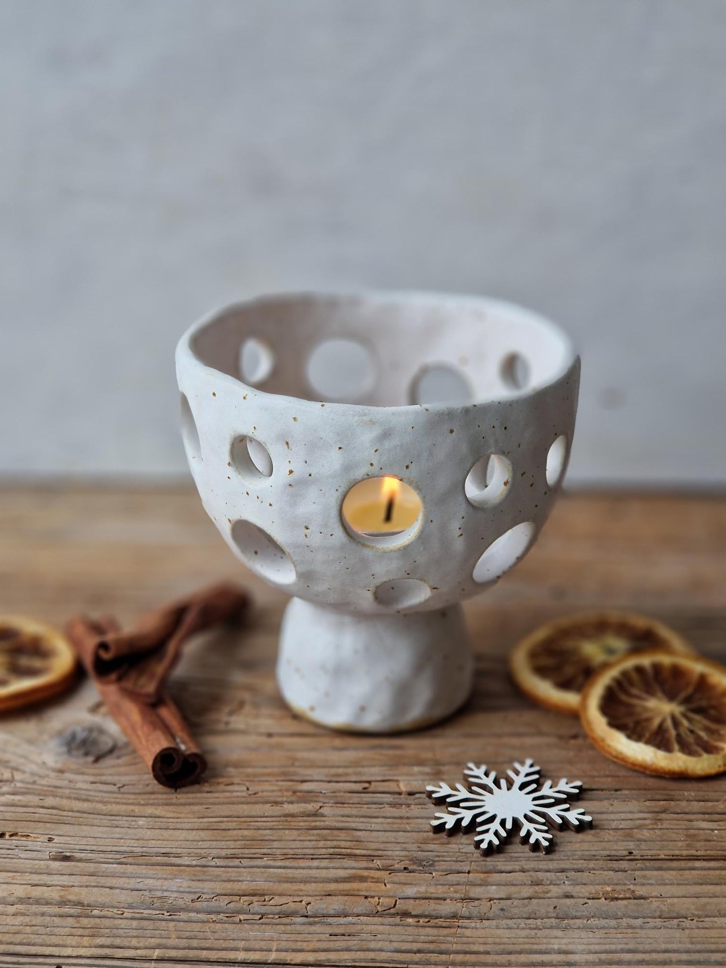 Ceramic tealight holder Nr. 3