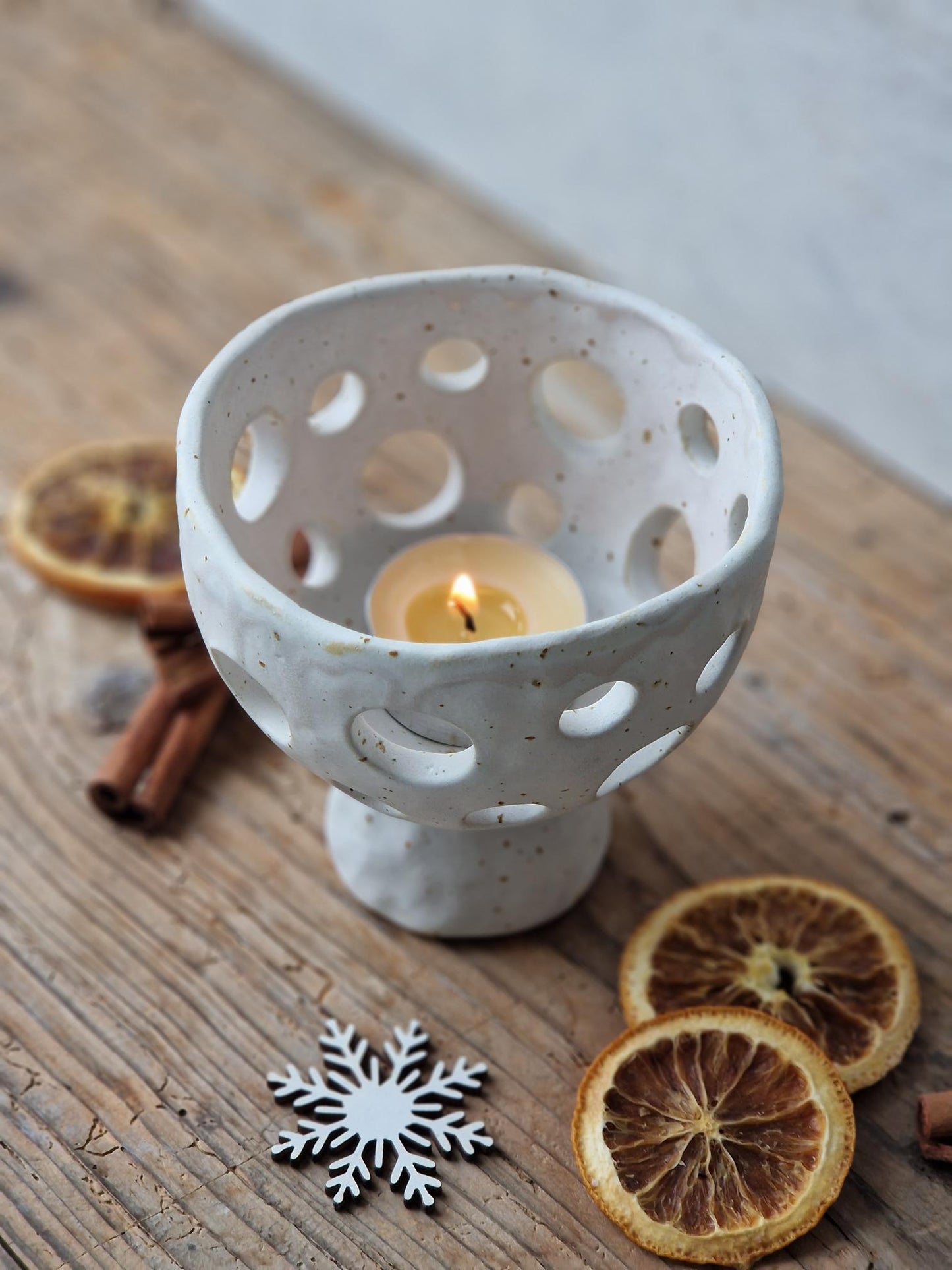 Ceramic tealight holder Nr. 3