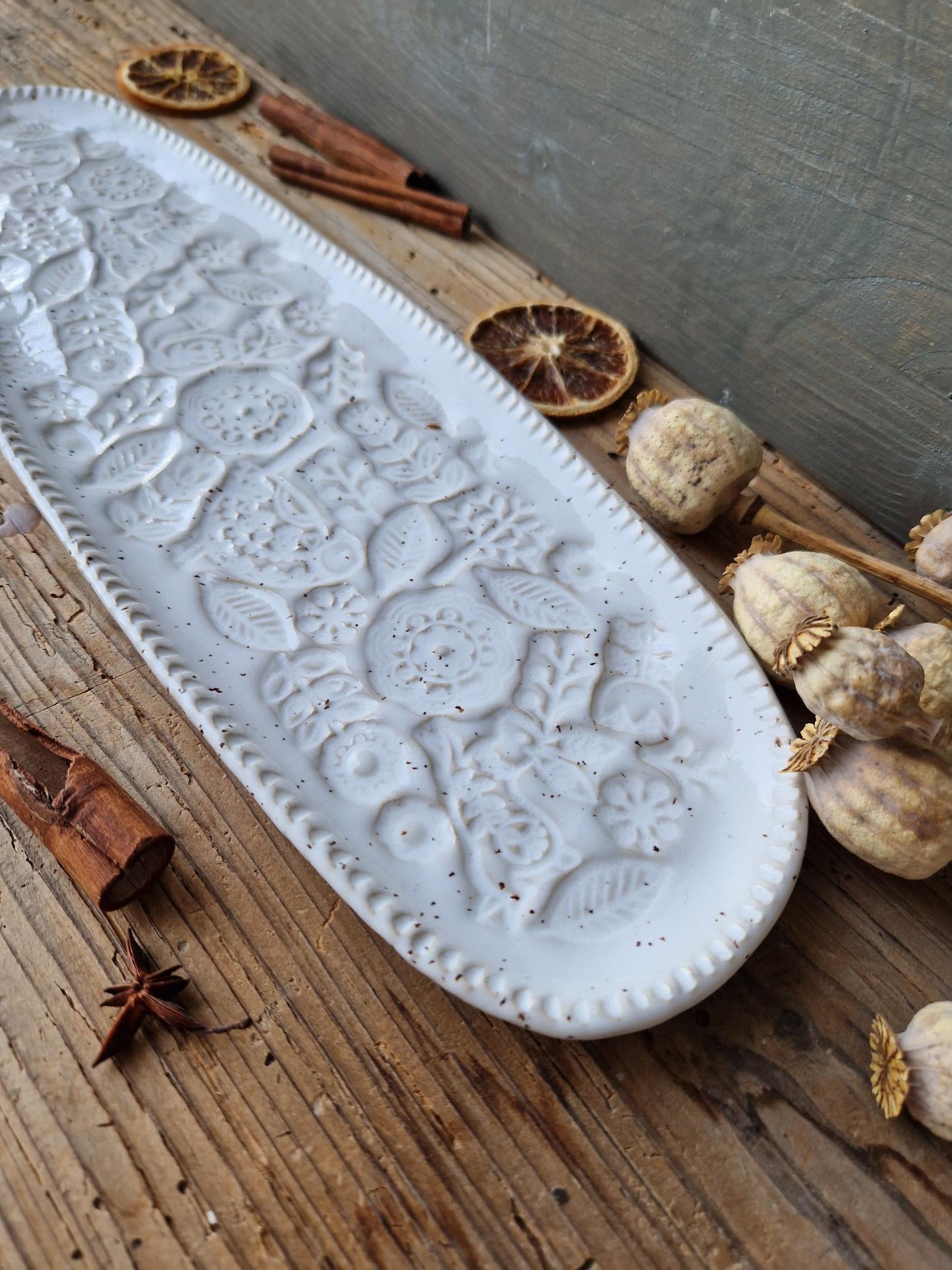 Folk Art Serving Tray