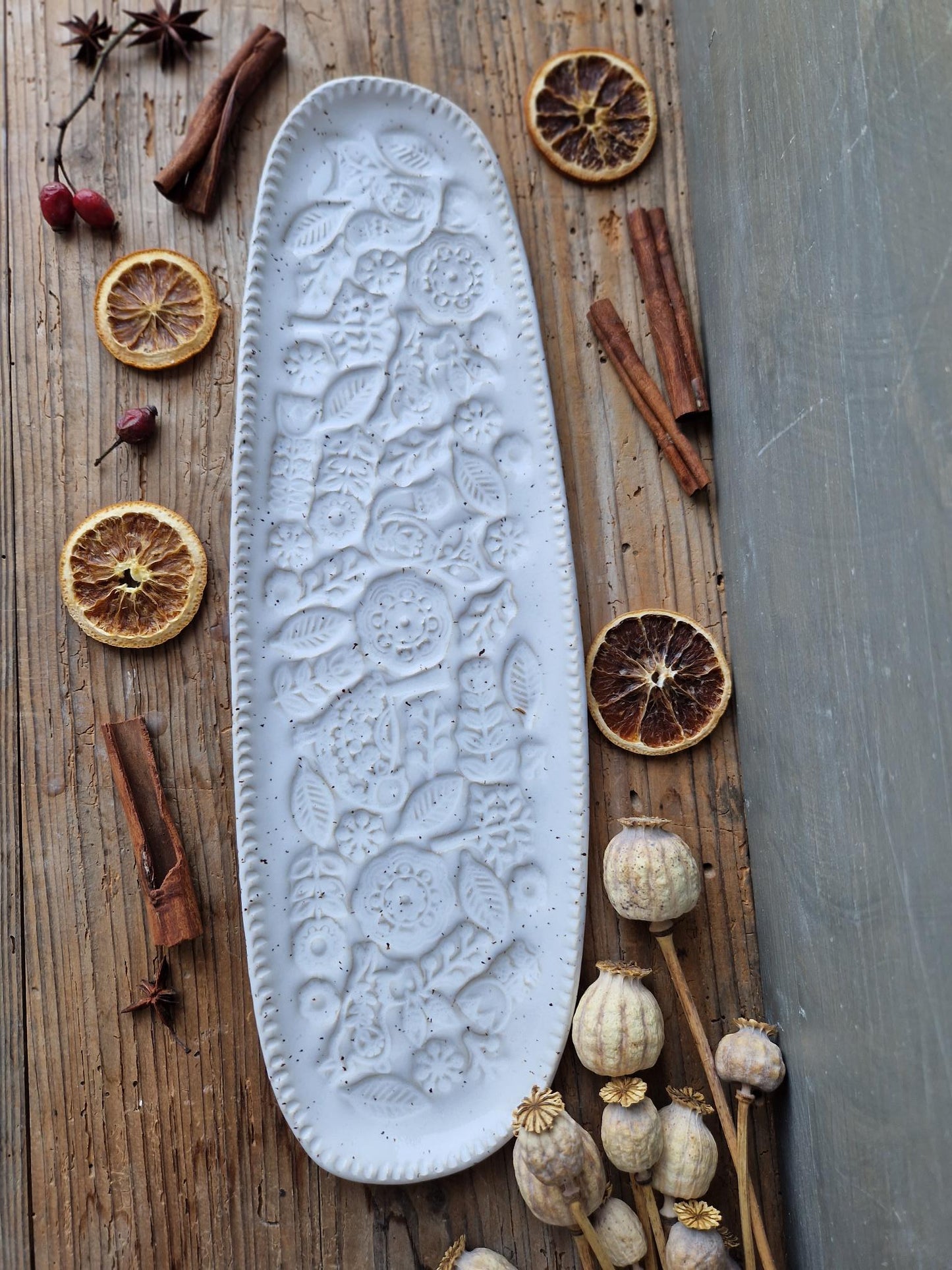 Folk Art Serving Tray