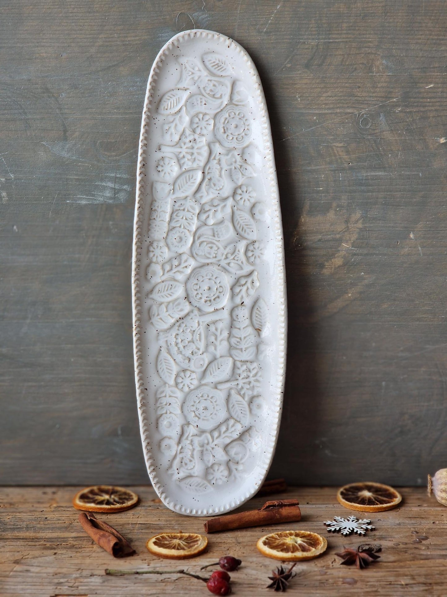 Folk Art Serving Tray