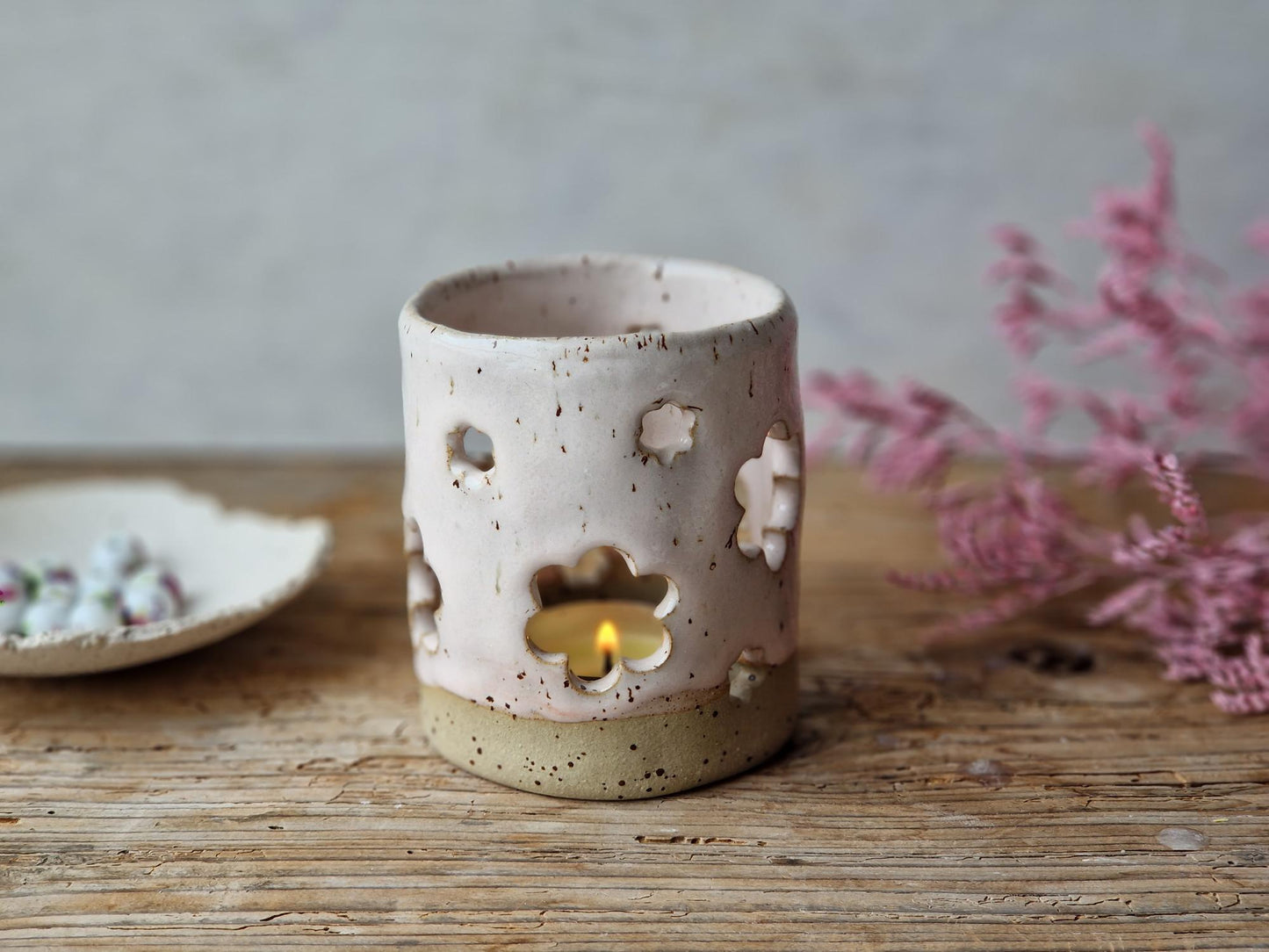 Ceramic luminary