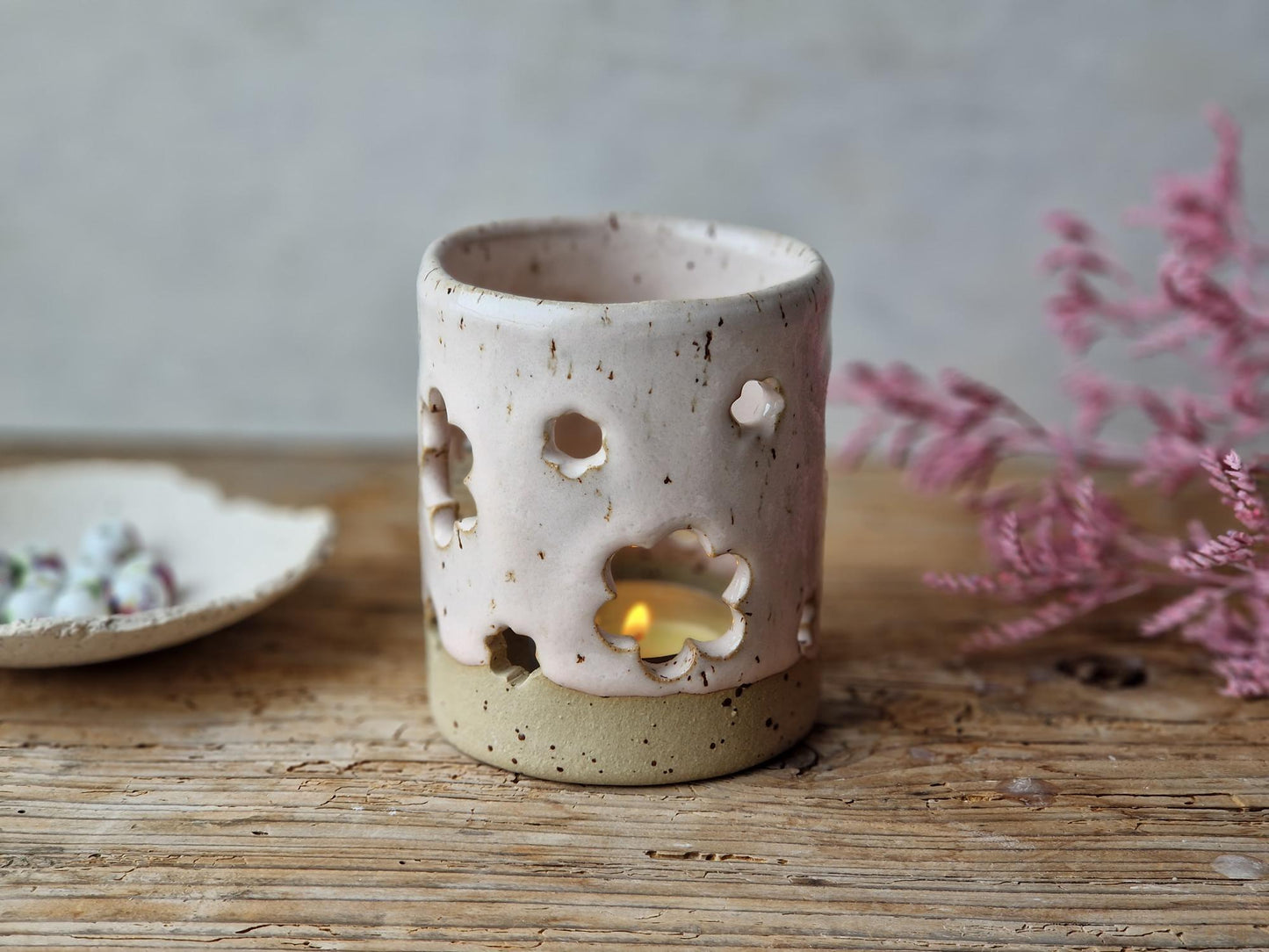 Ceramic luminary