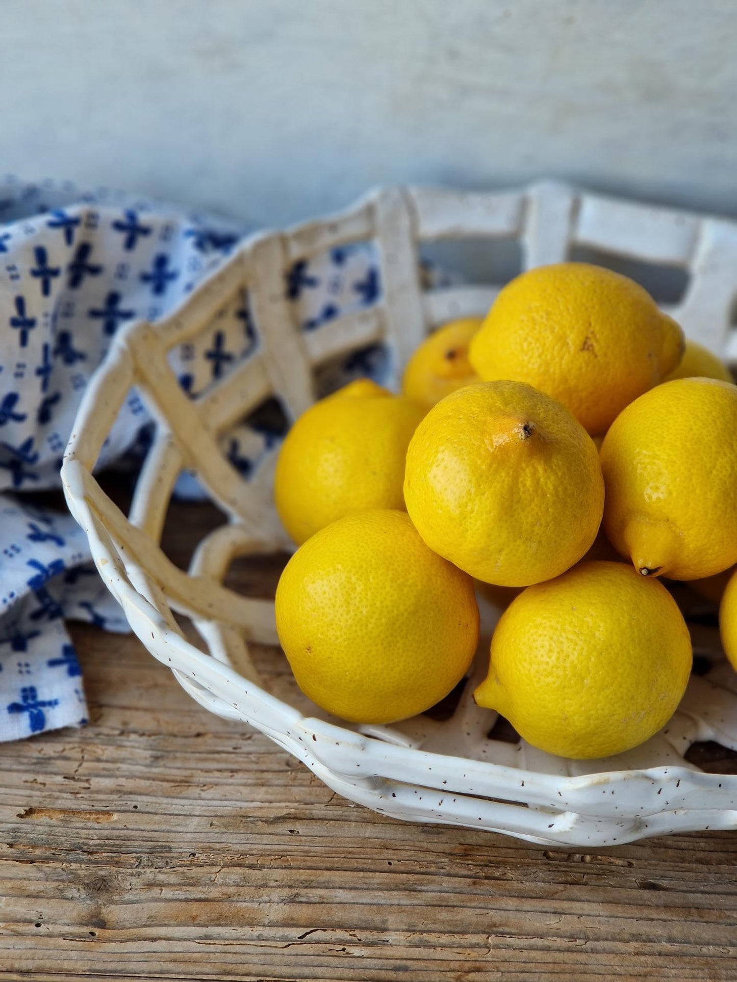 Ceramic Fruit Basket