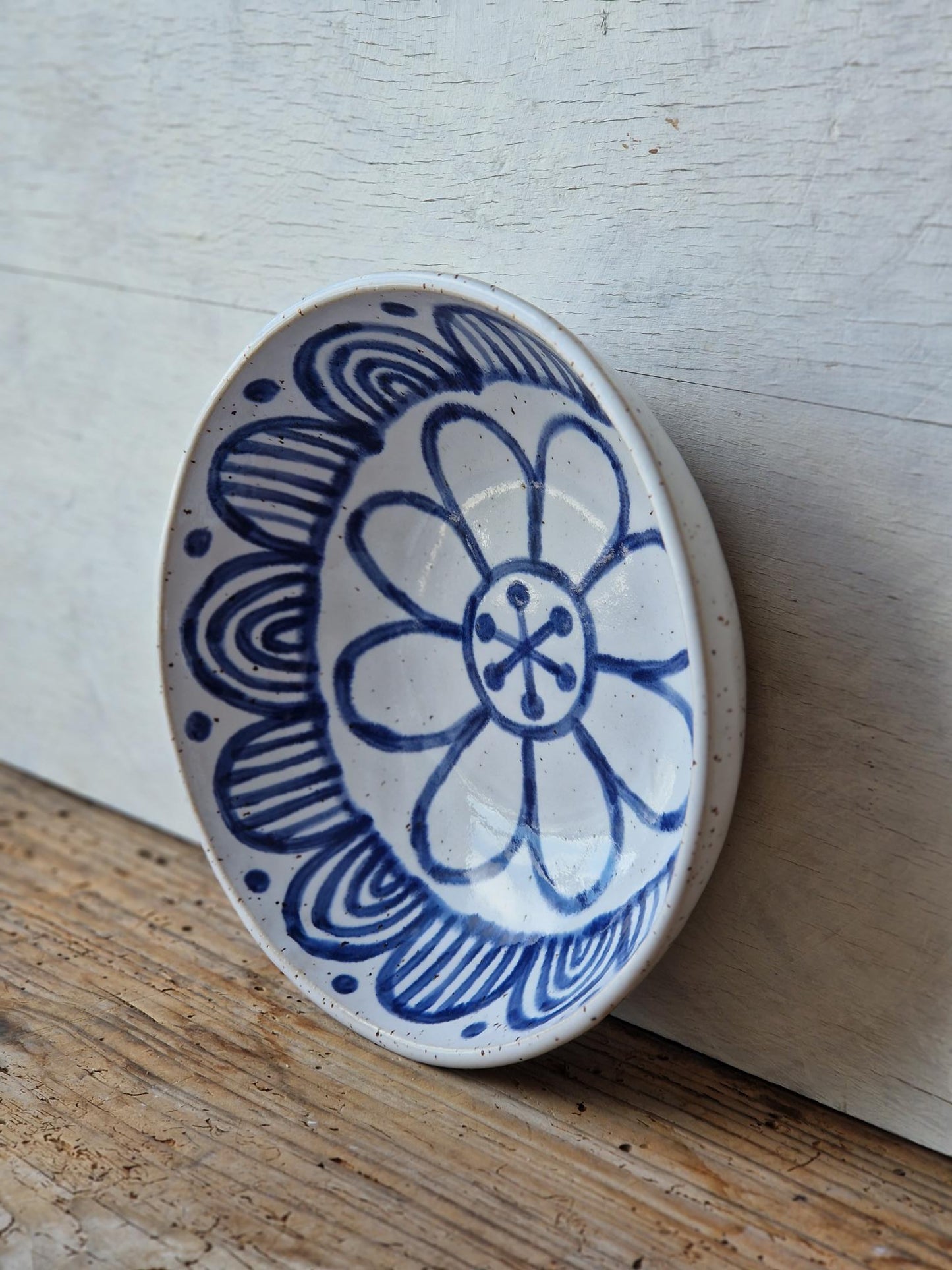 Pasta bowl handpainted No. 37