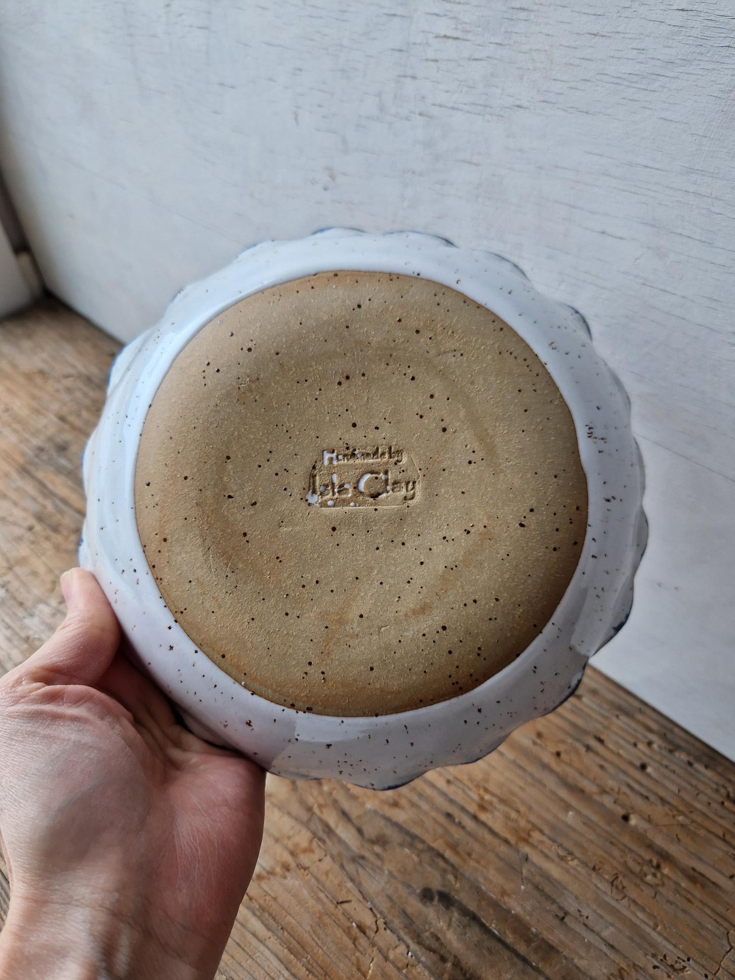 Pasta bowl handpainted No. 41