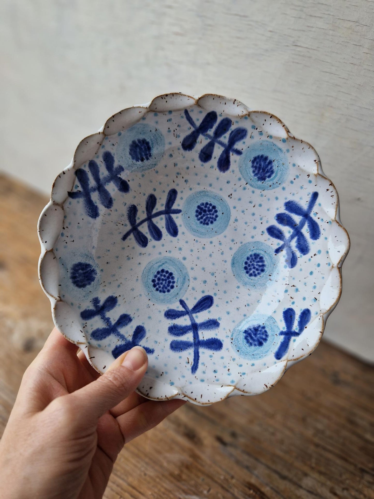 Pasta bowl handpainted Nr. 38