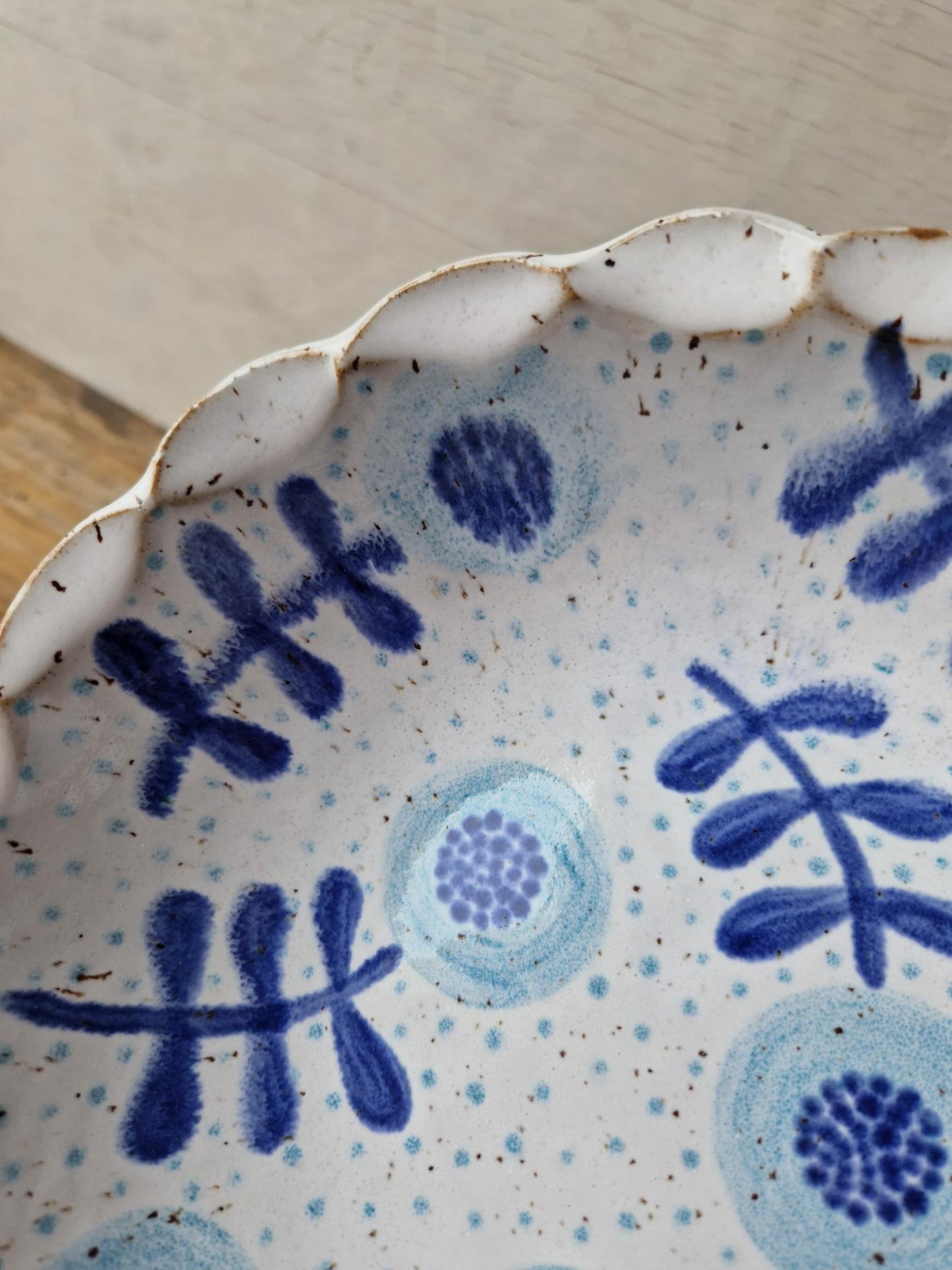 Pasta bowl handpainted Nr. 38