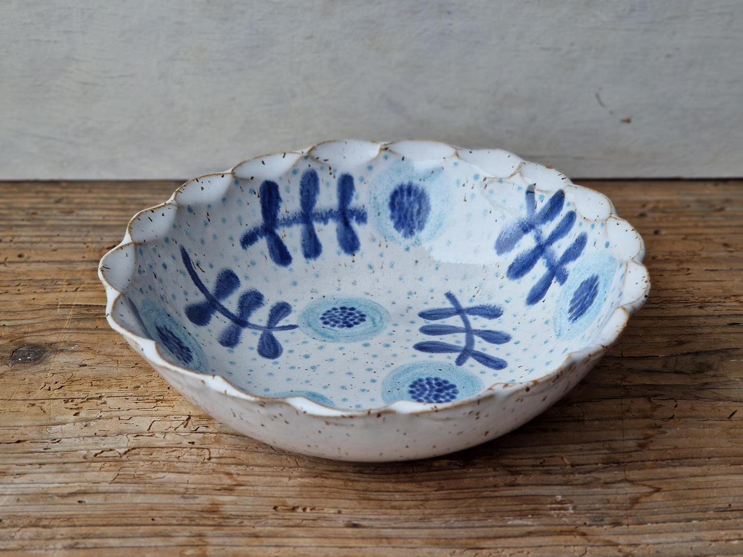 Pasta bowl handpainted Nr. 38