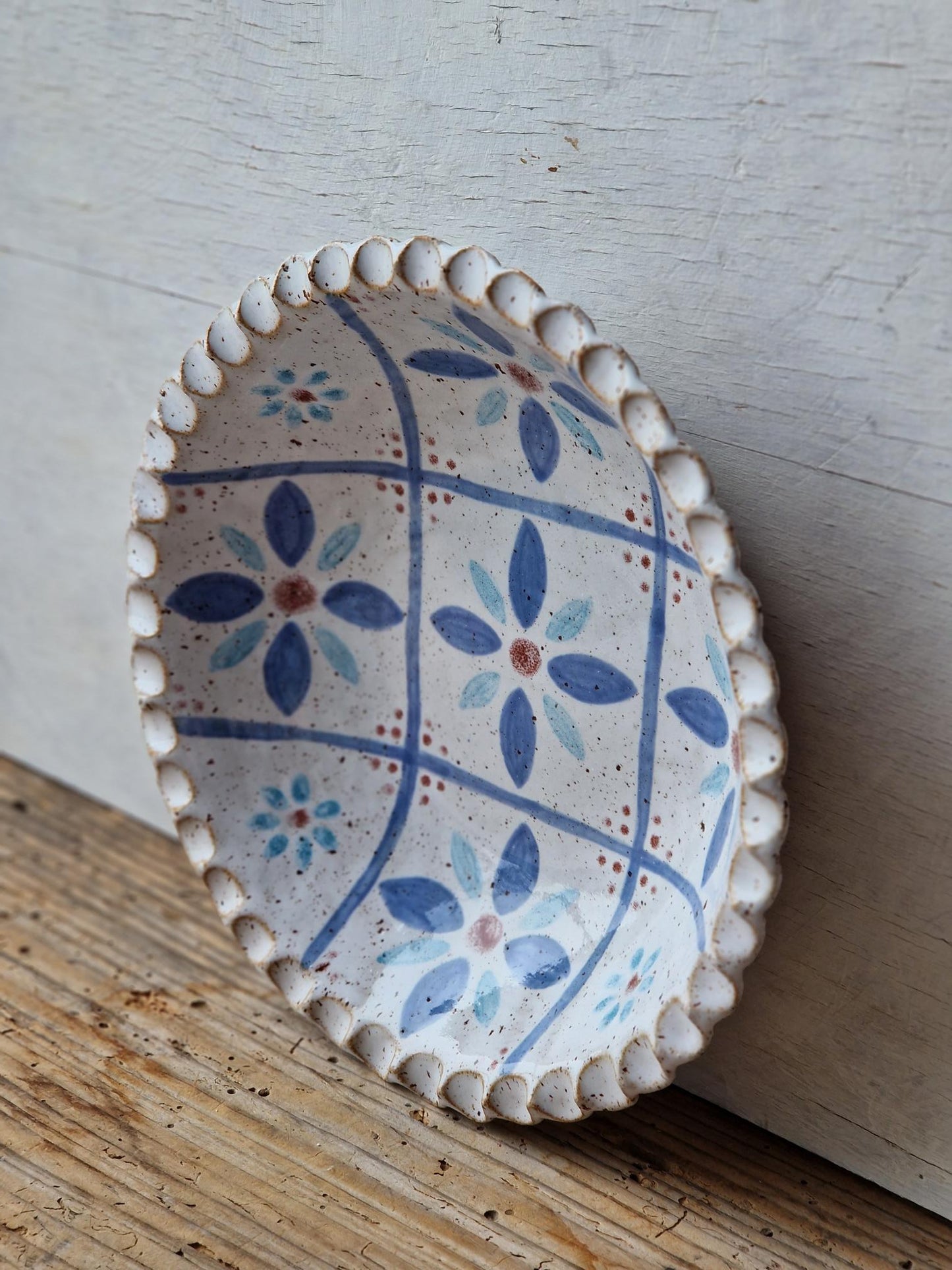 Pasta bowl handpainted No. 40