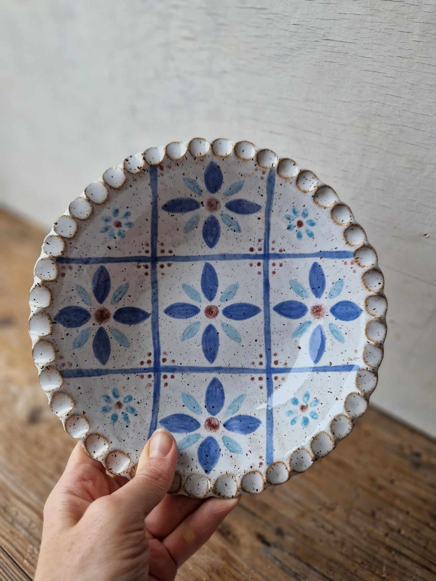 Pasta bowl handpainted No. 40