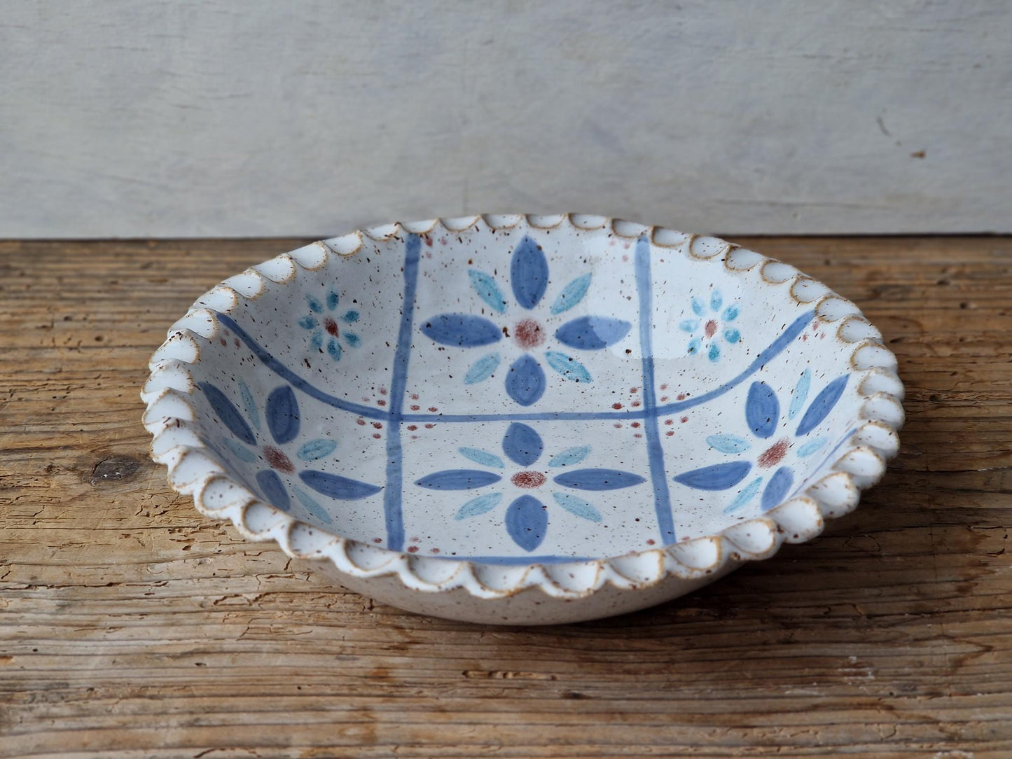 Pasta bowl handpainted No. 40