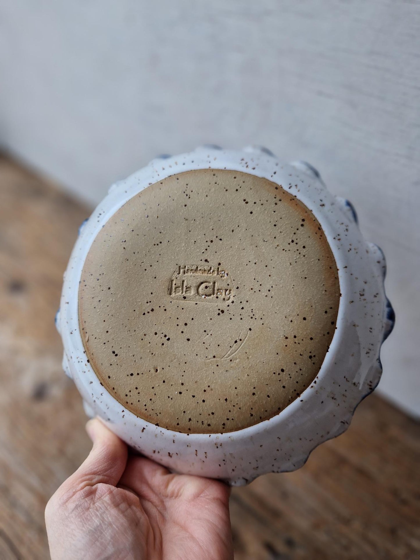 Pasta bowl handpainted No. 44