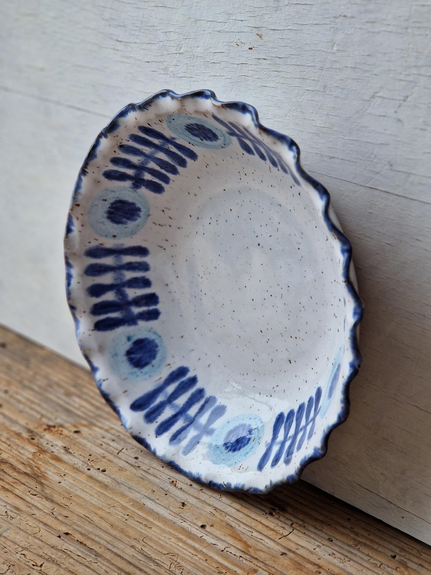 Pasta bowl handpainted No. 46