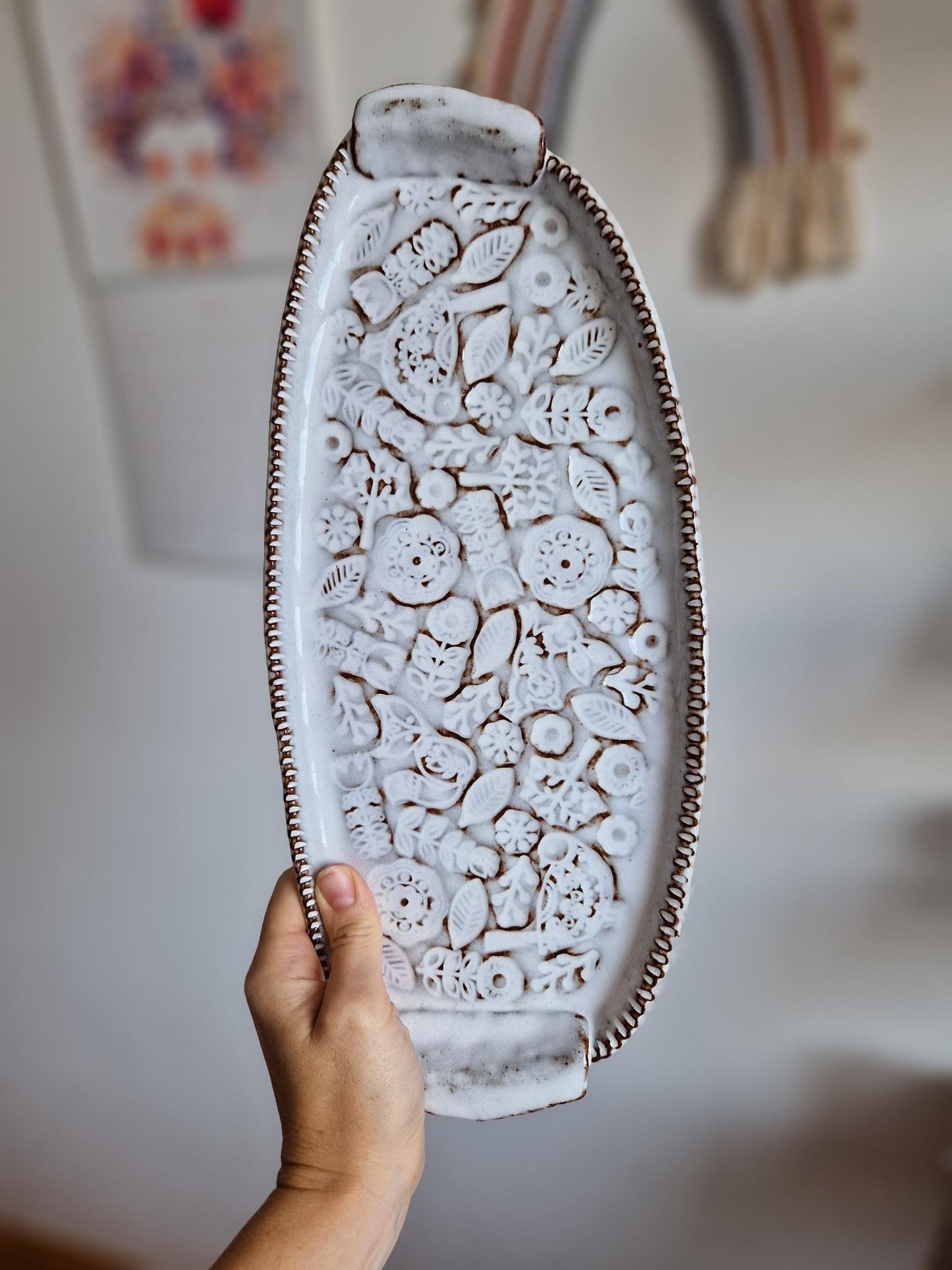 Folk Art Serving Tray Nr. 3