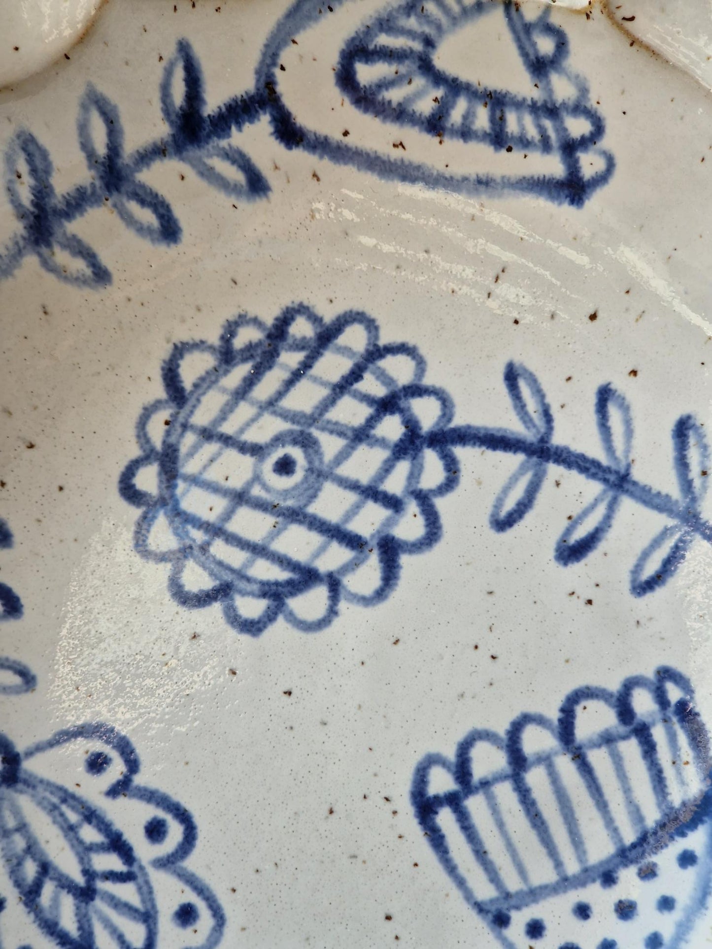 Pasta bowl handpainted No. 41