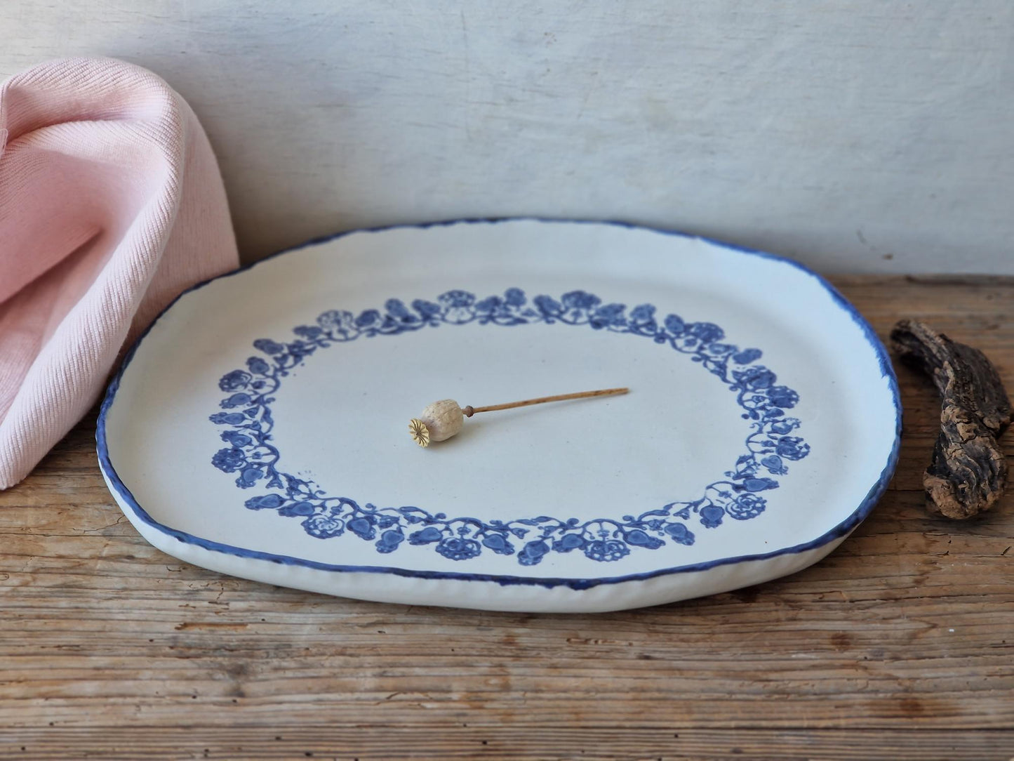 Folk Art Serving Platter Nr. 2