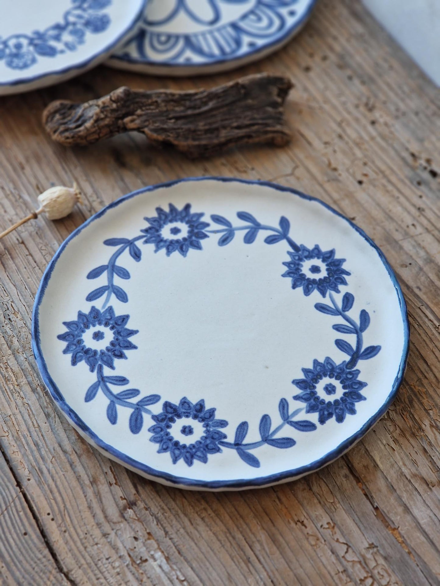 SET of 4 bread / side plates