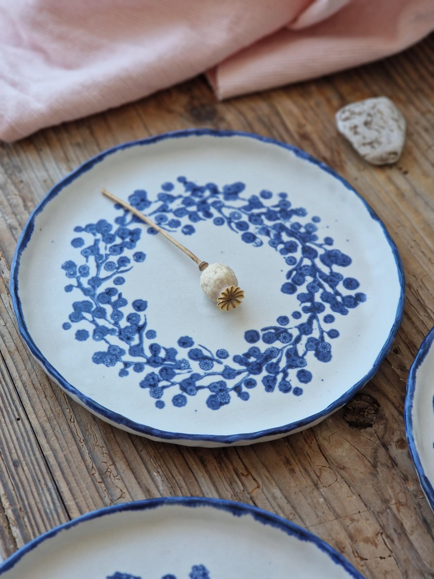 SET of 4 bread / side plates