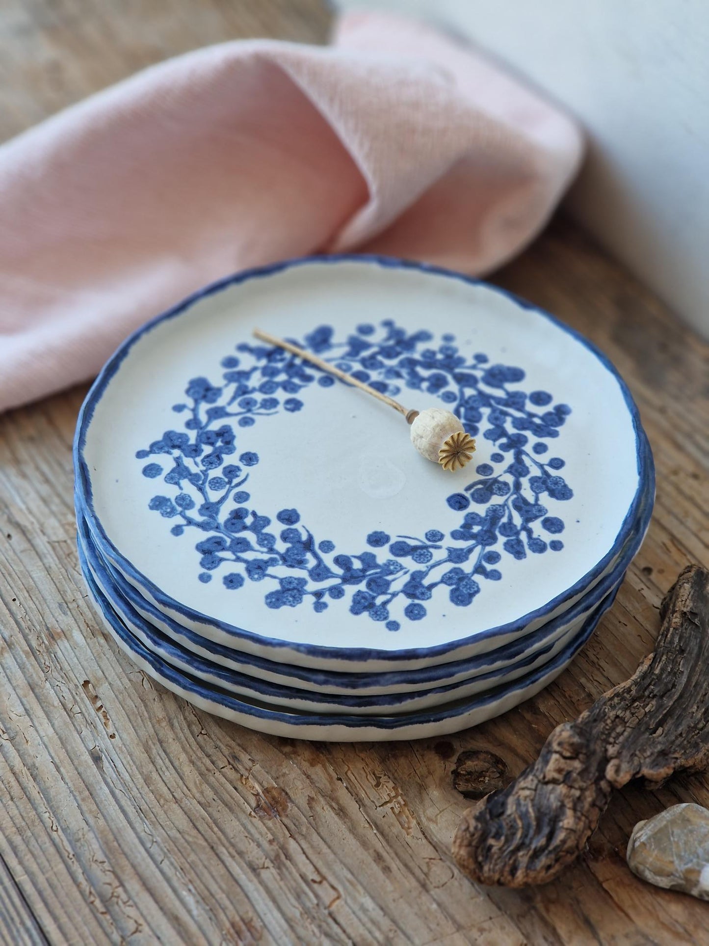 SET of 4 bread / side plates
