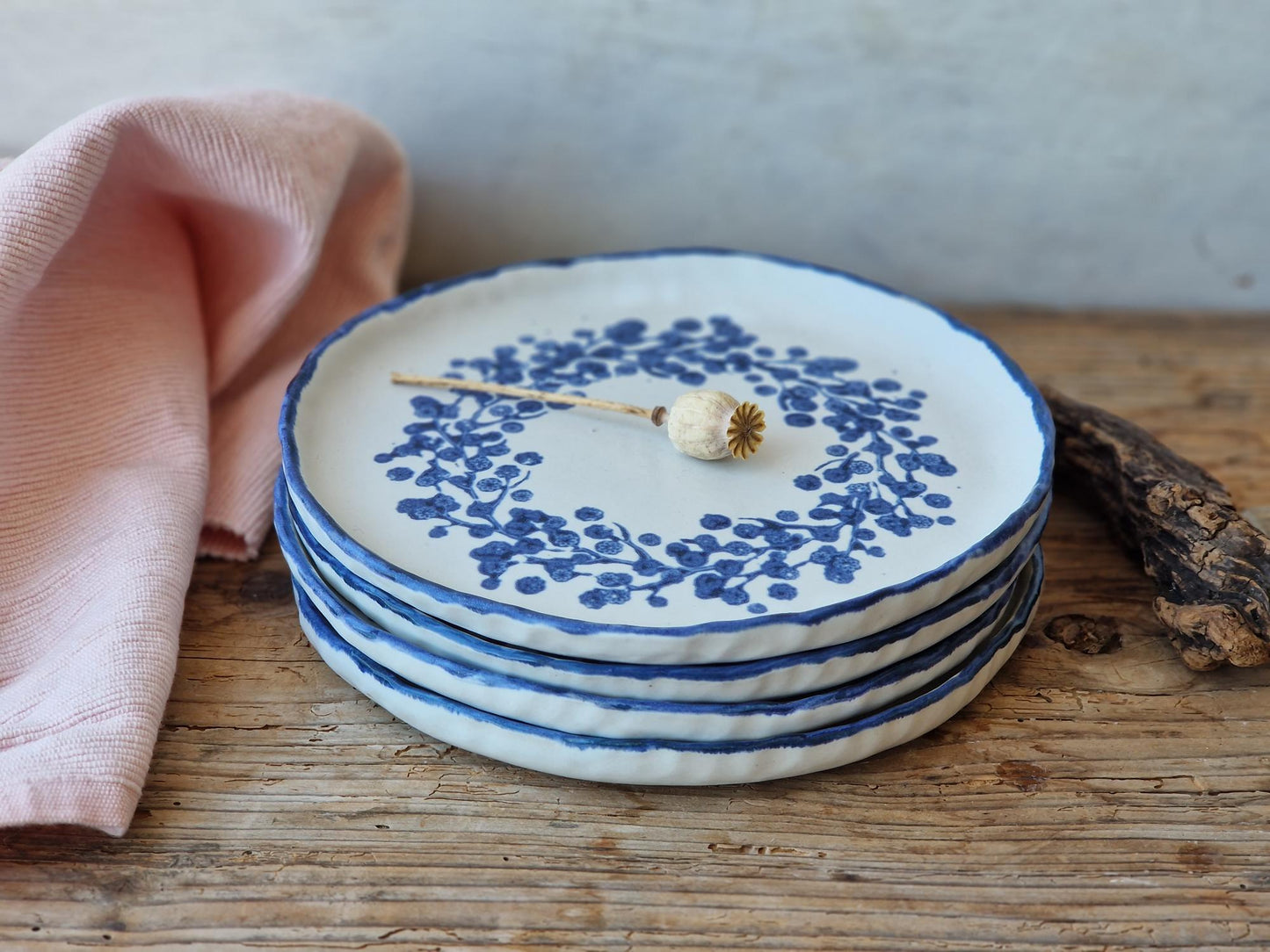 SET of 4 bread / side plates