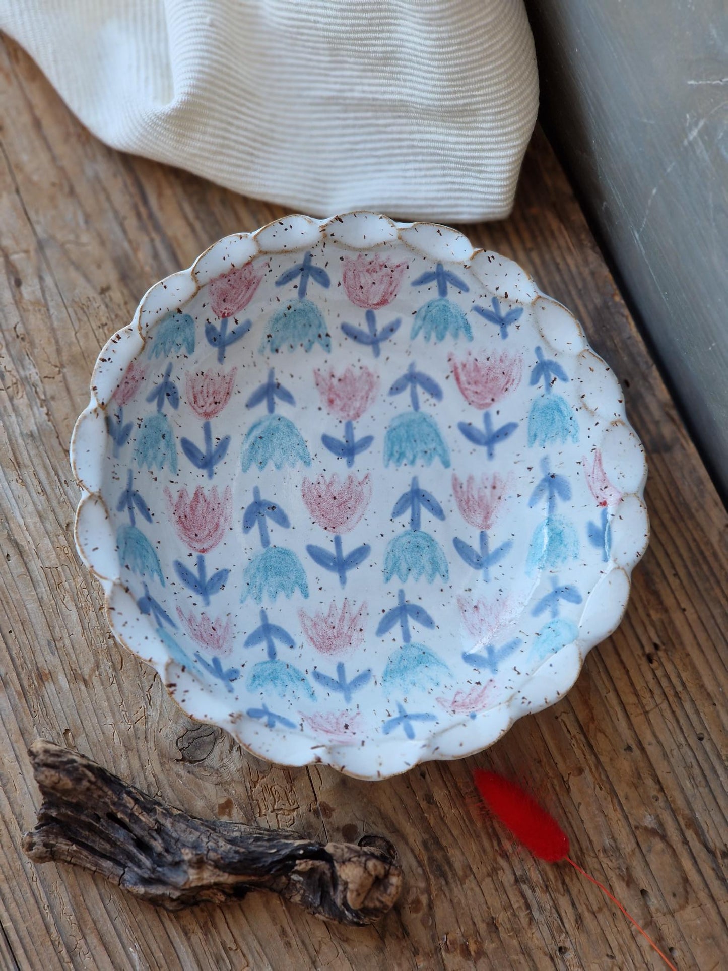 Pasta bowl handpainted Nr. 48