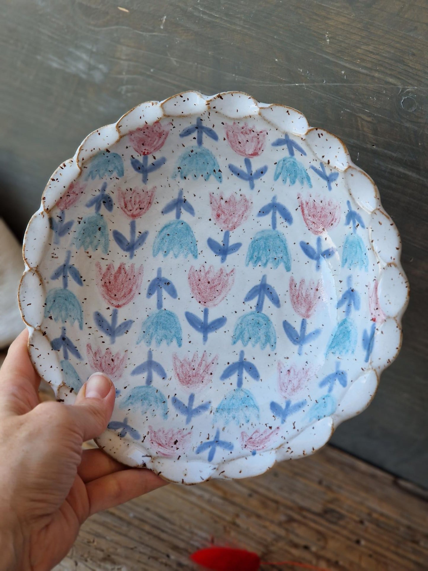 Pasta bowl handpainted Nr. 48