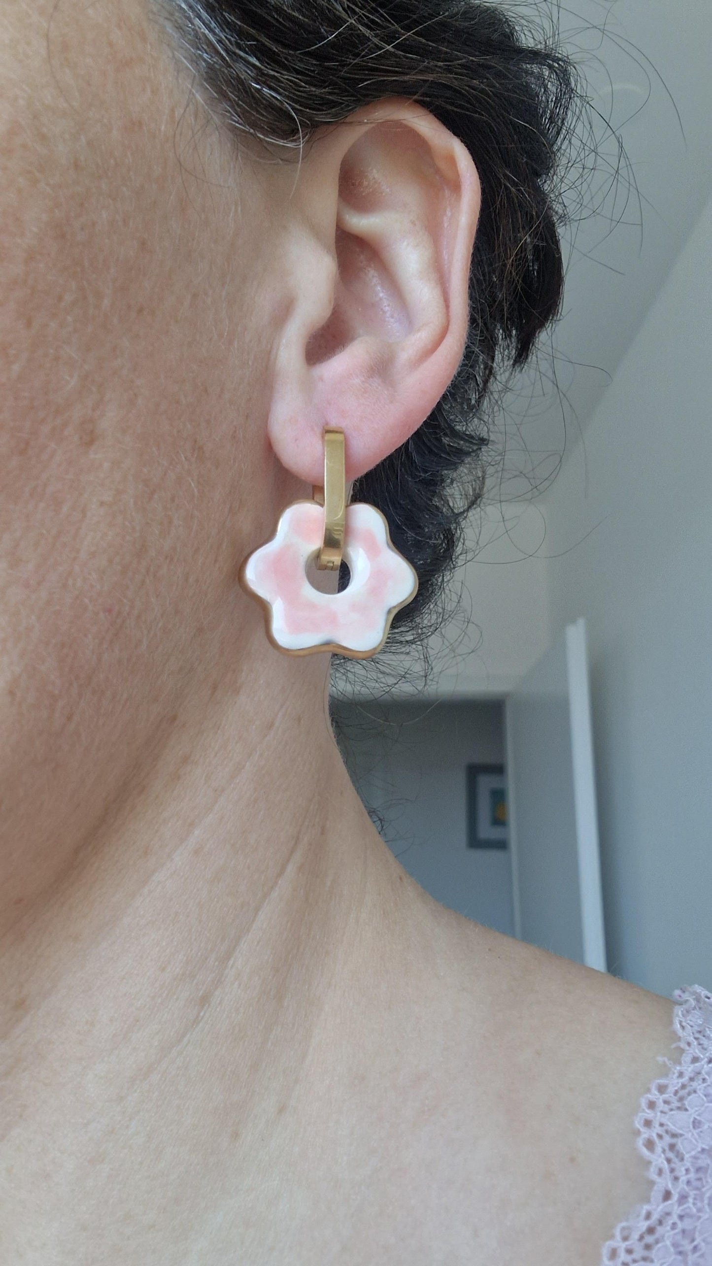 Ceramic Earrings No. 90