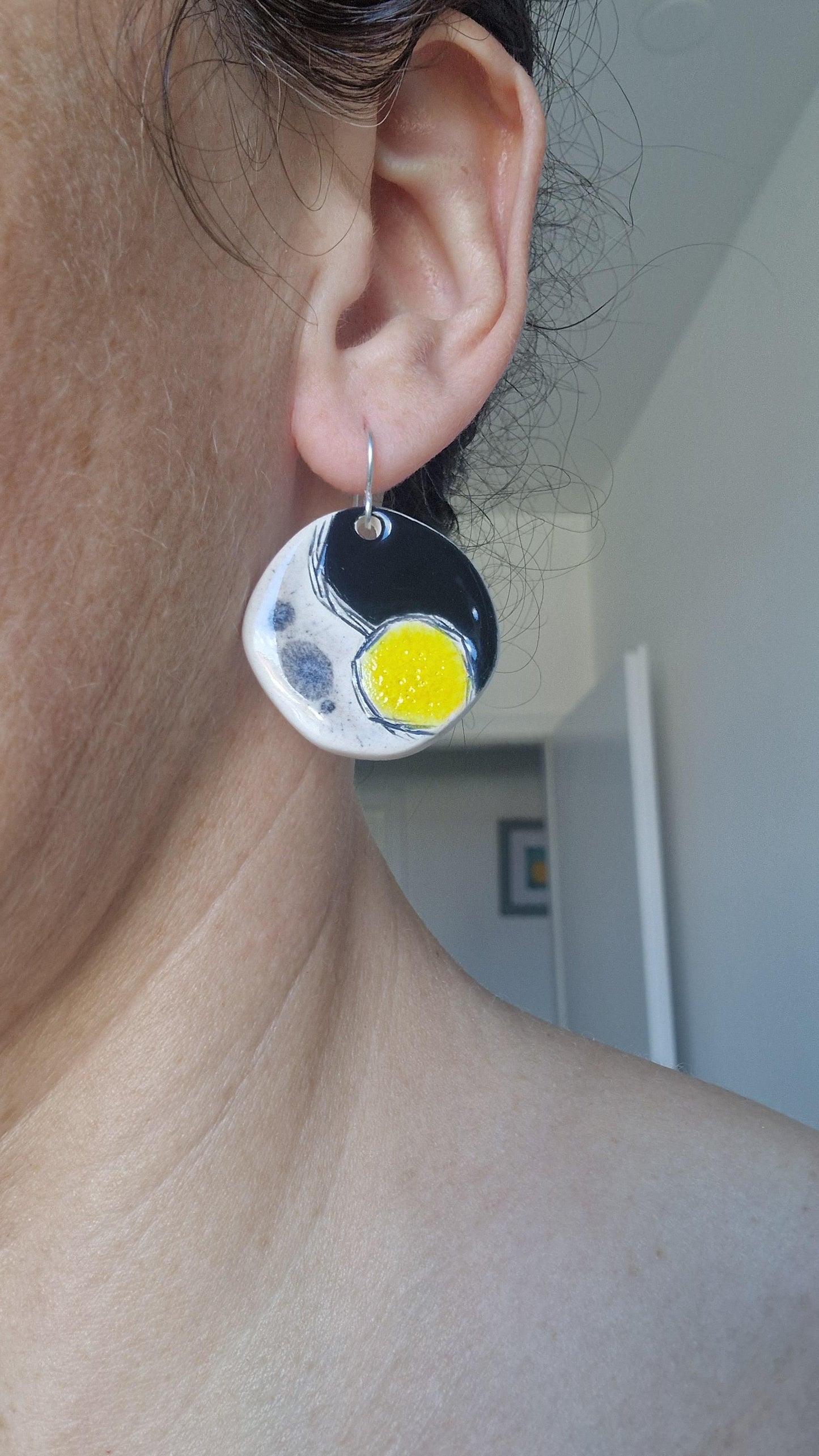 Geometric earrings No. 11