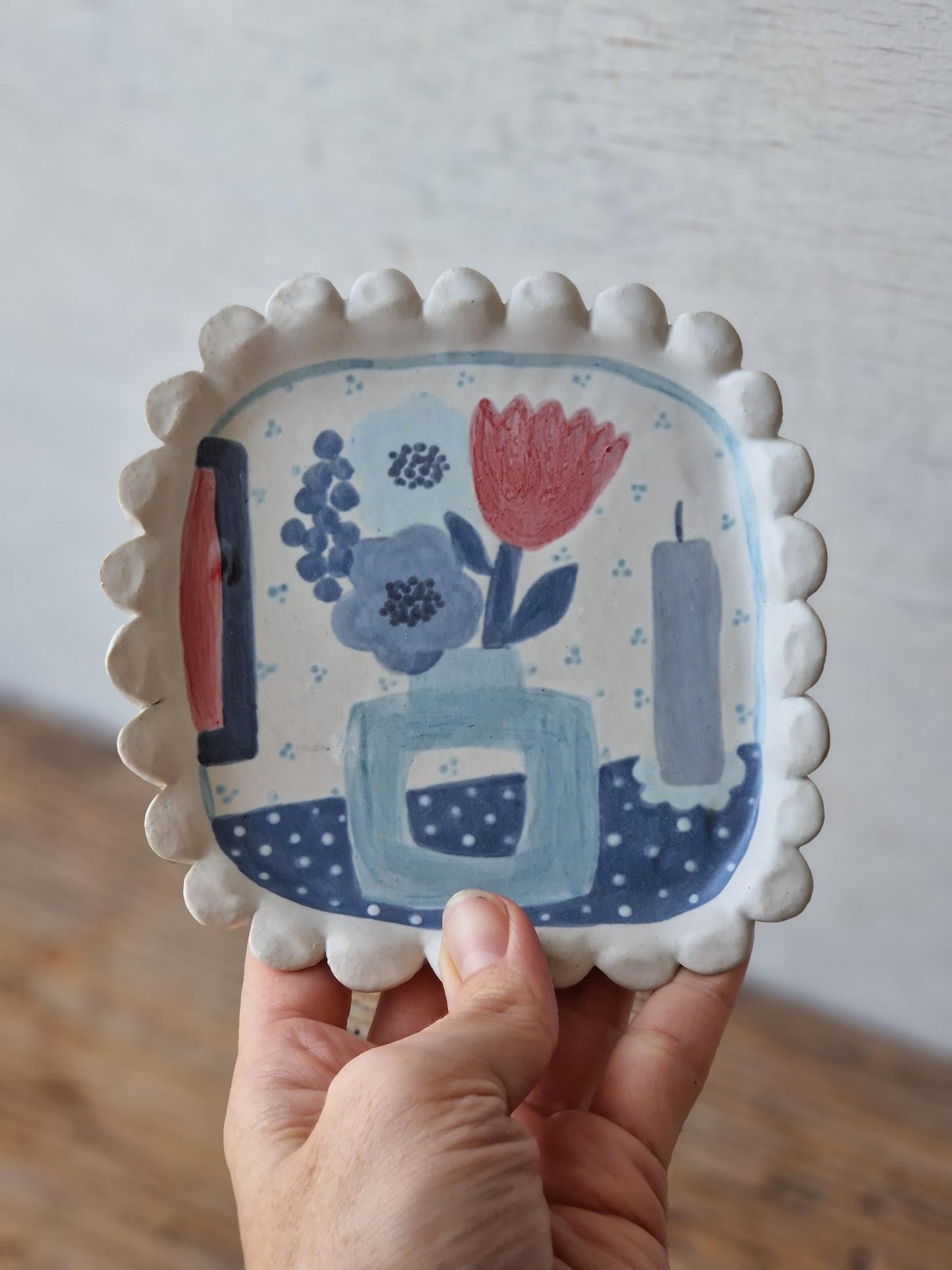 Ceramic wall art