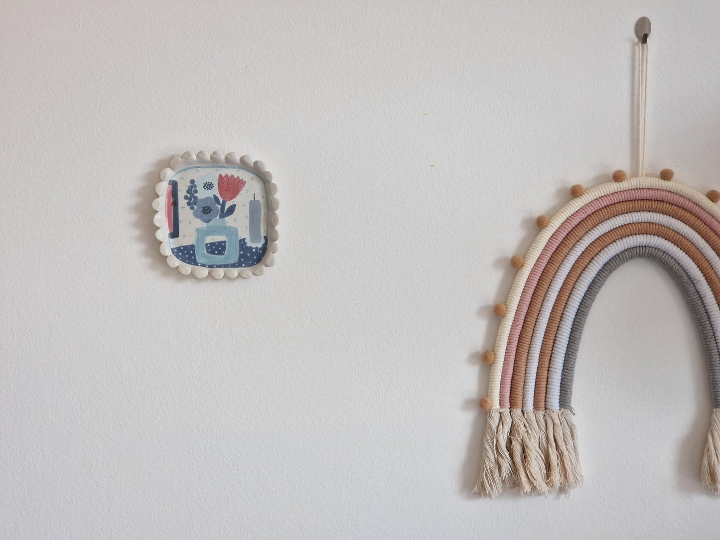 Ceramic wall art