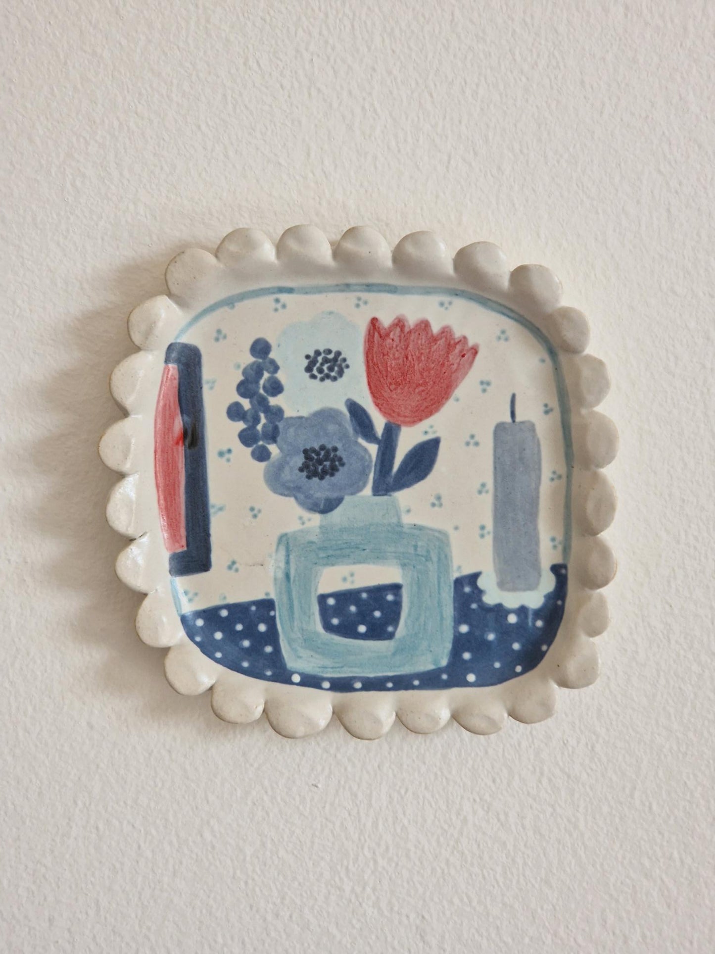Ceramic wall art
