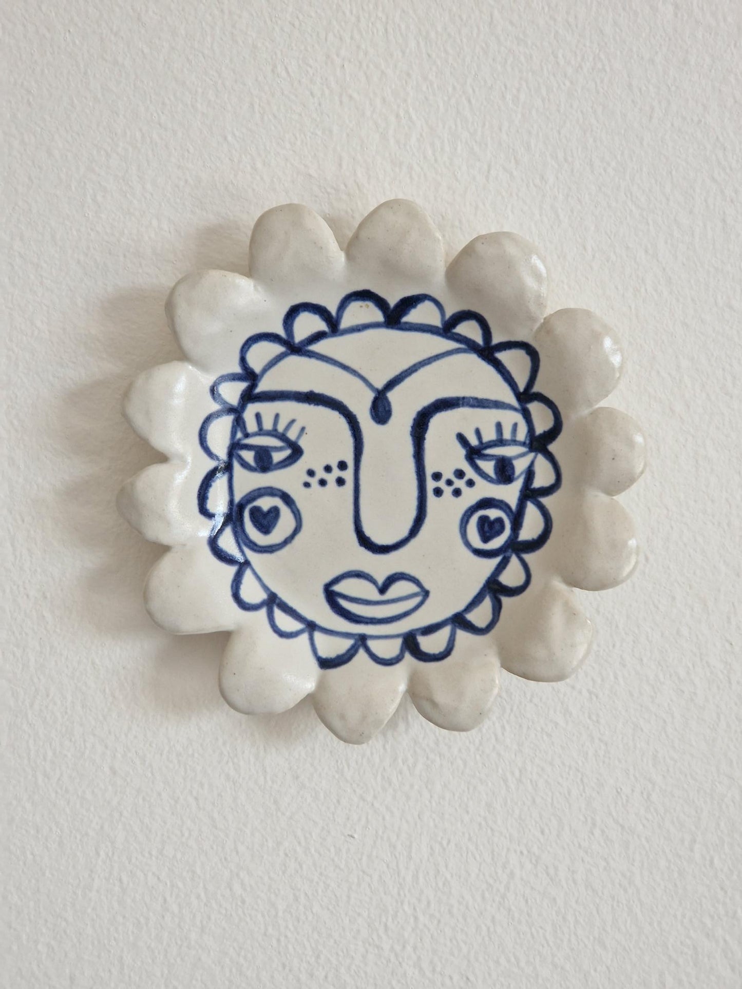 Bella Mathilda - ceramic wall art