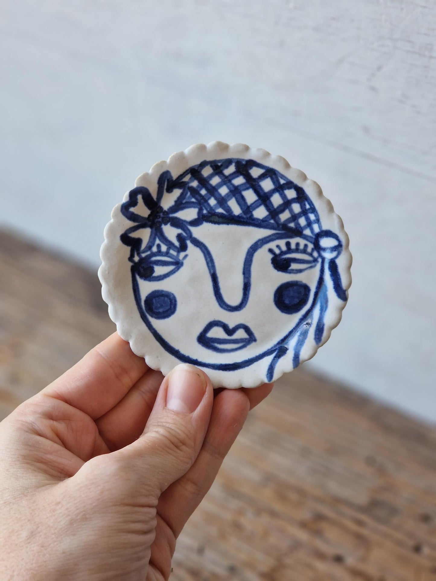 Bella Tina - ceramic wall art
