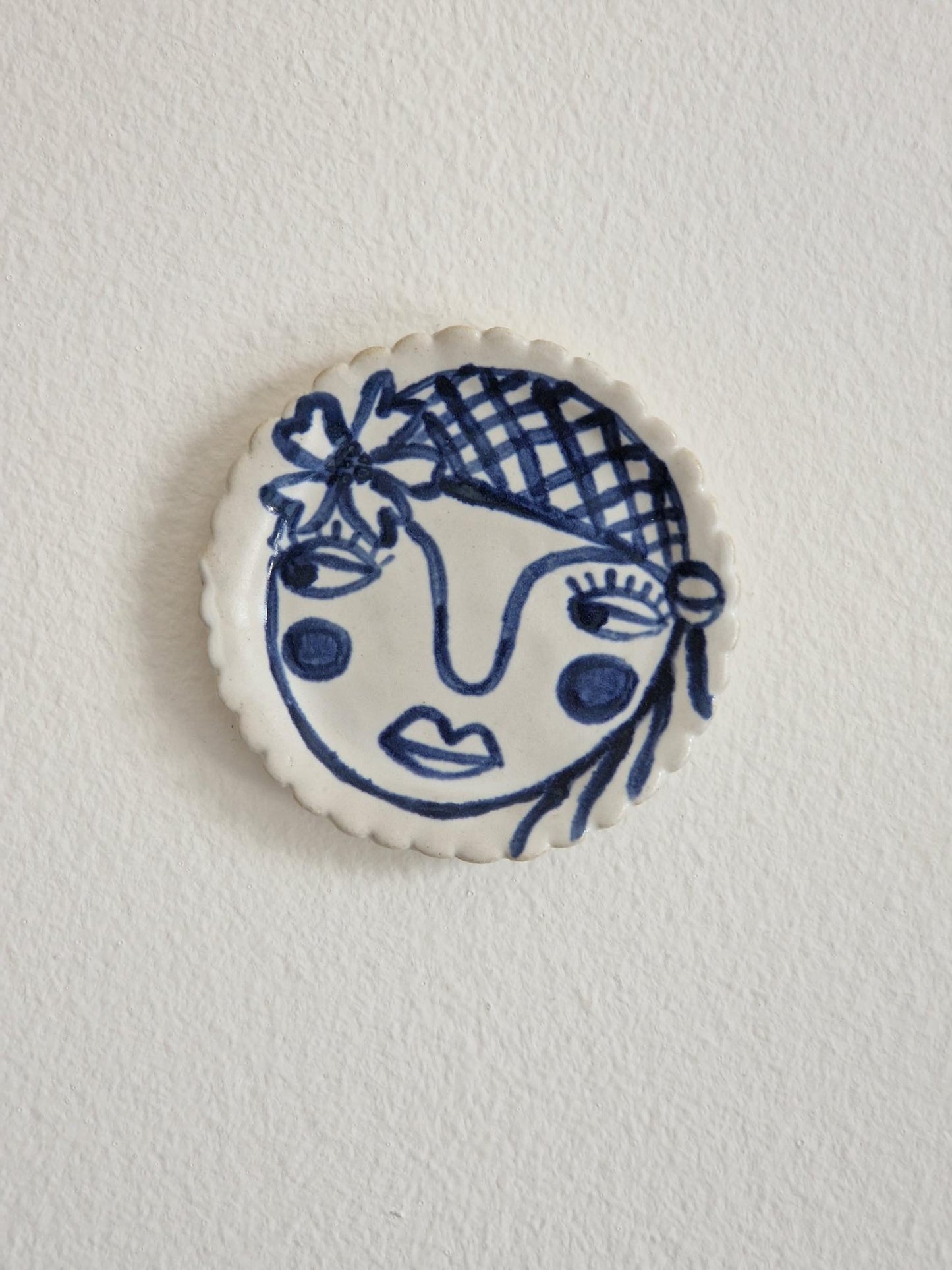 Bella Tina - ceramic wall art