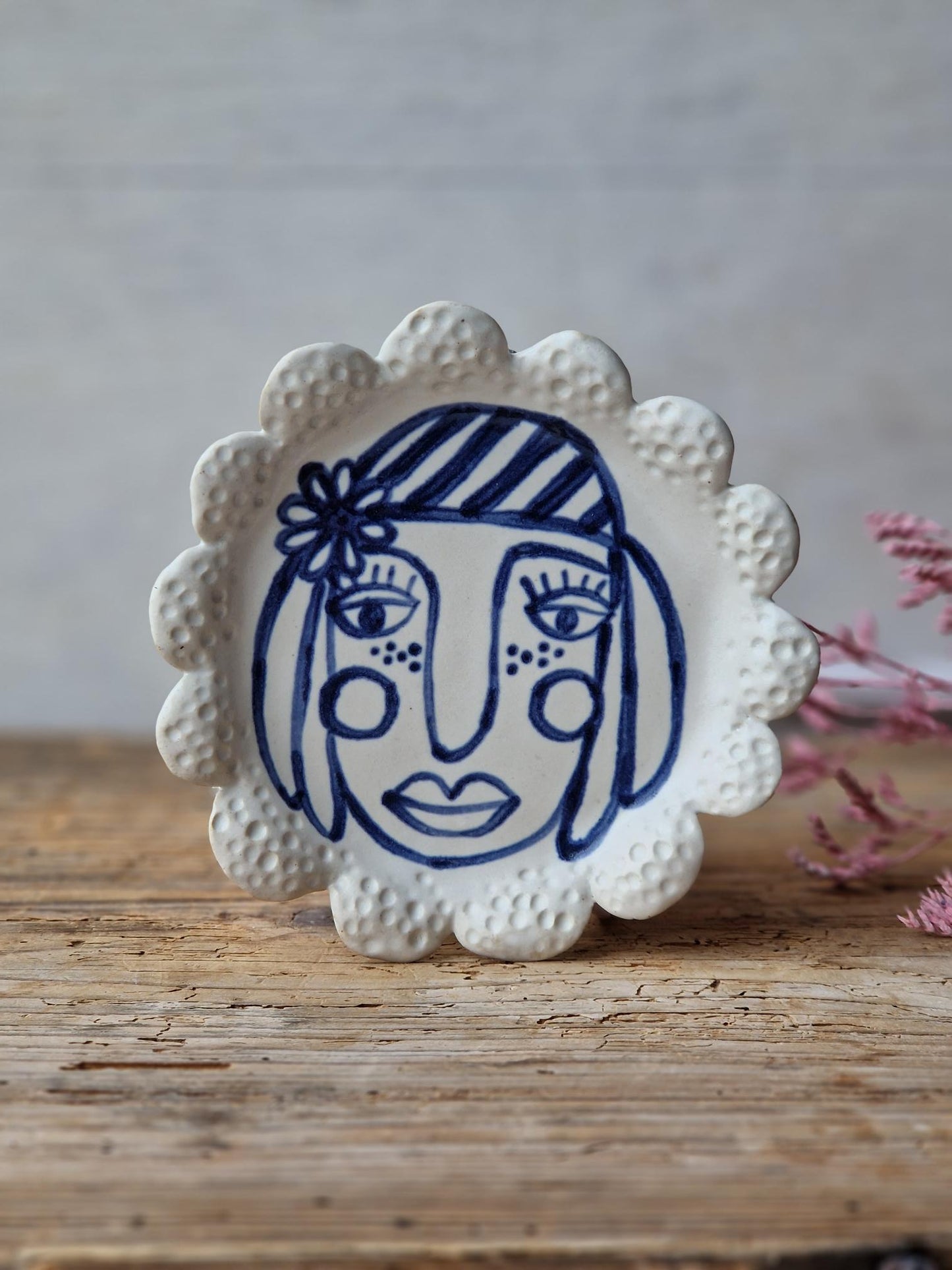Bella Christina - ceramic wall art