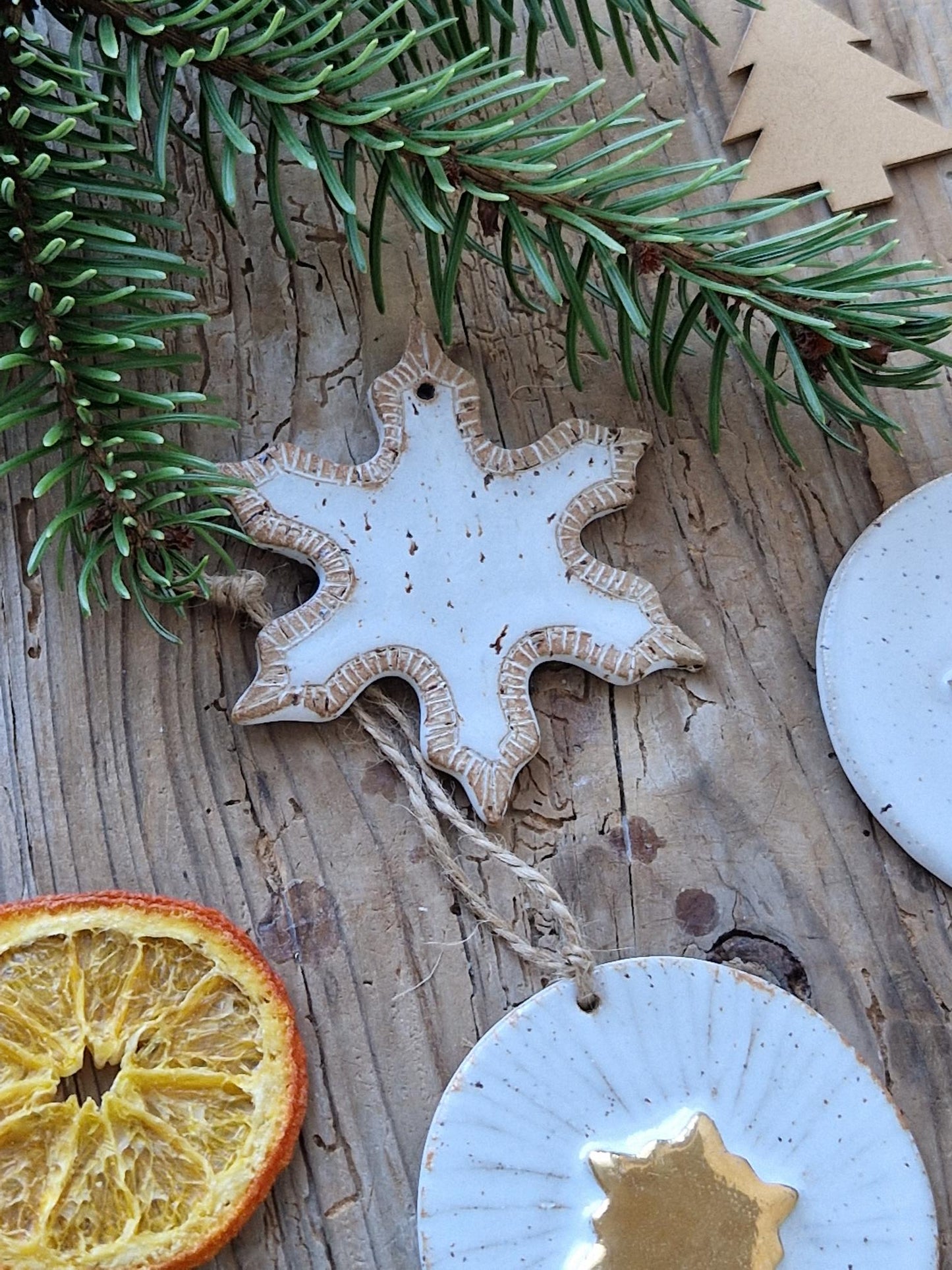 SET of 4 Christmas decorations