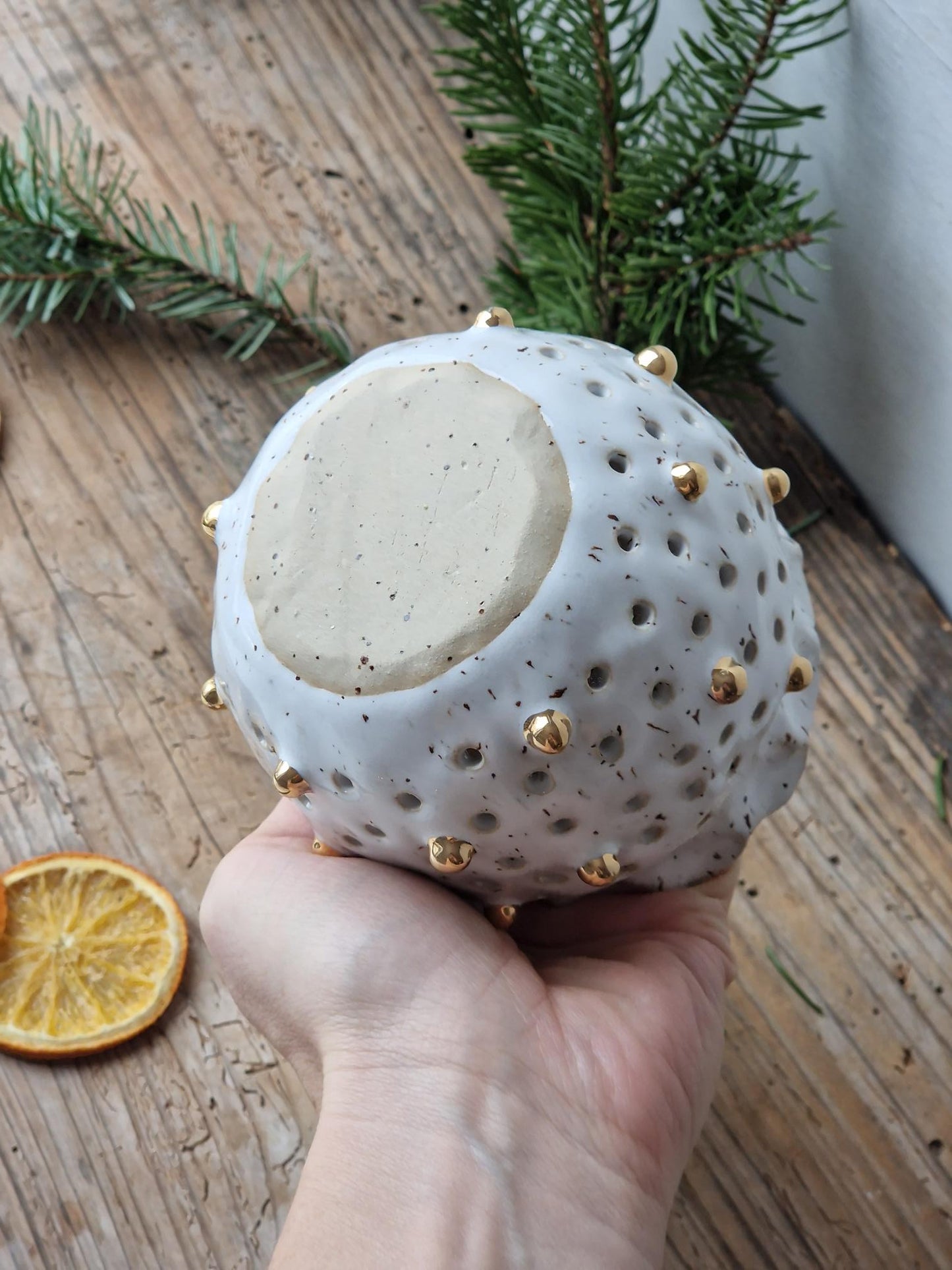 Ceramic luminary Nr. 1