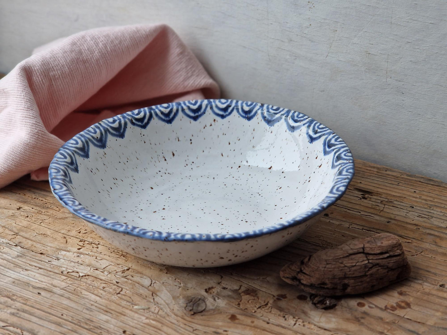 Pasta bowl handpainted Nr. 50