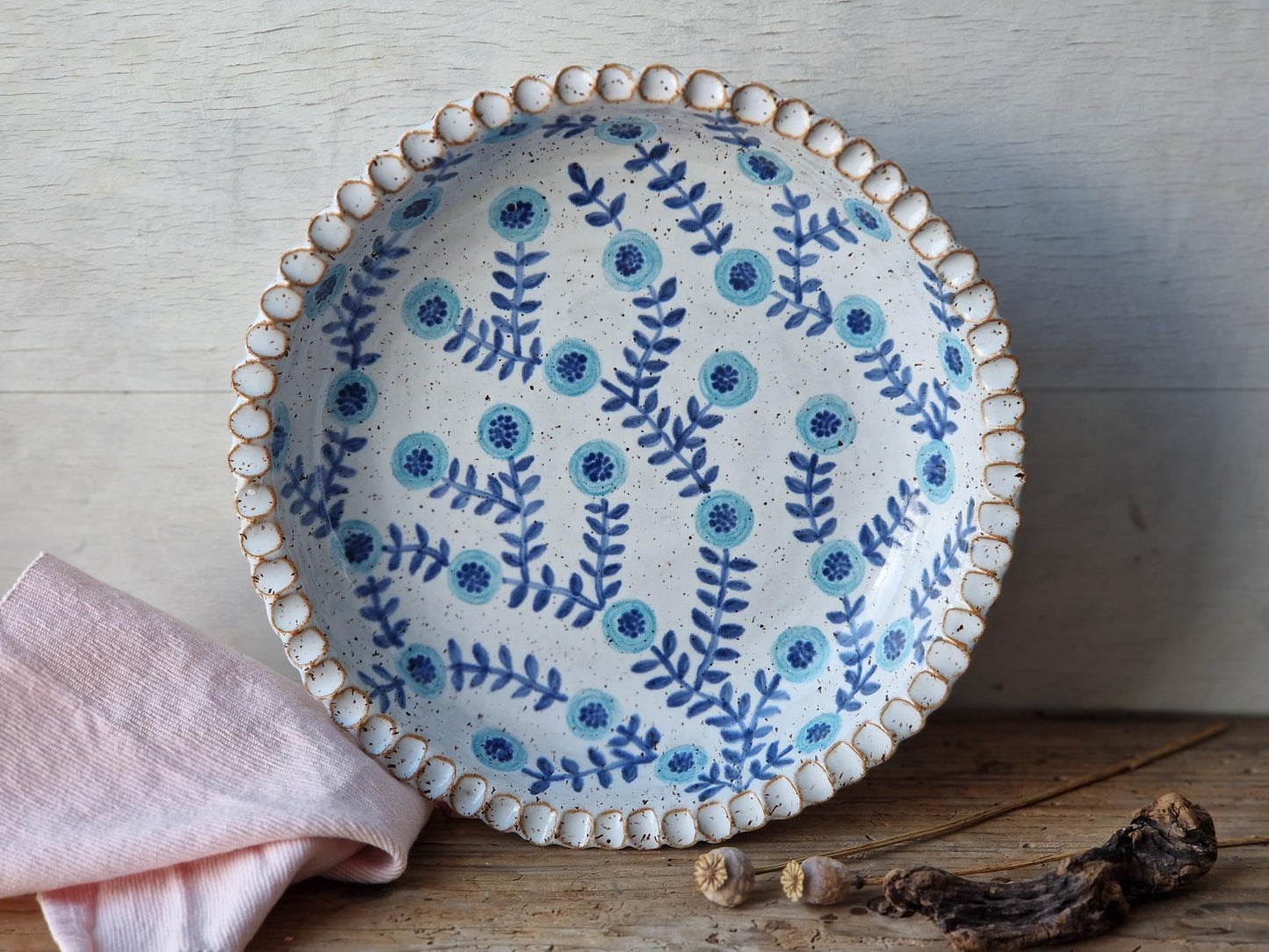 Large floral bowl