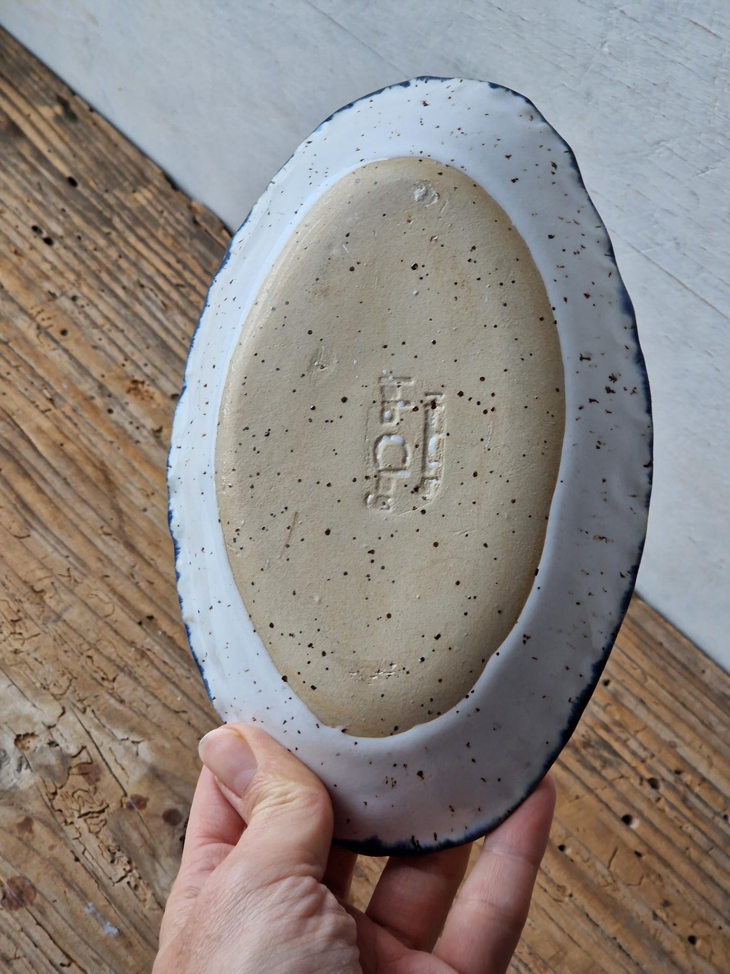Slightly Flawed: Small Oval Dish