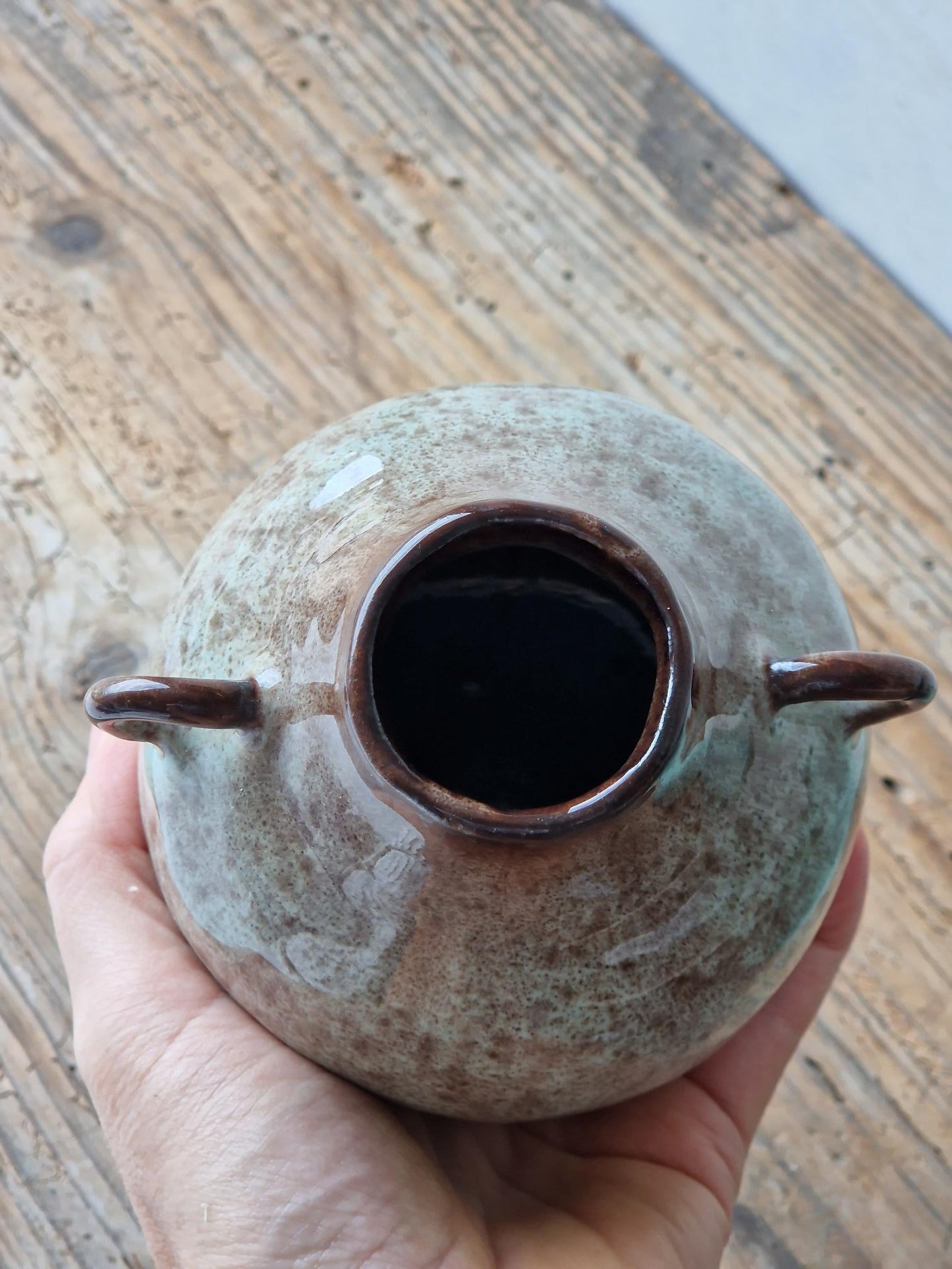 Slightly Flawed: Bud Vase with Handles