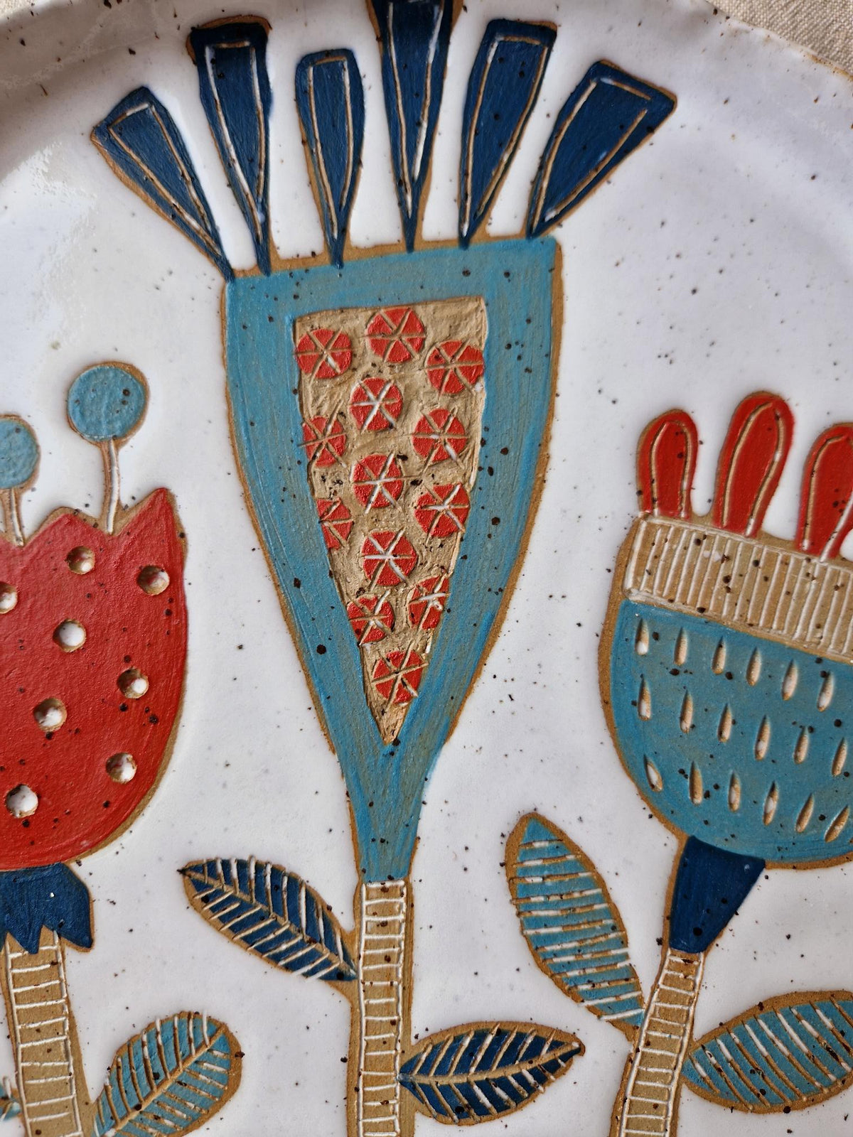 Floral Plate
