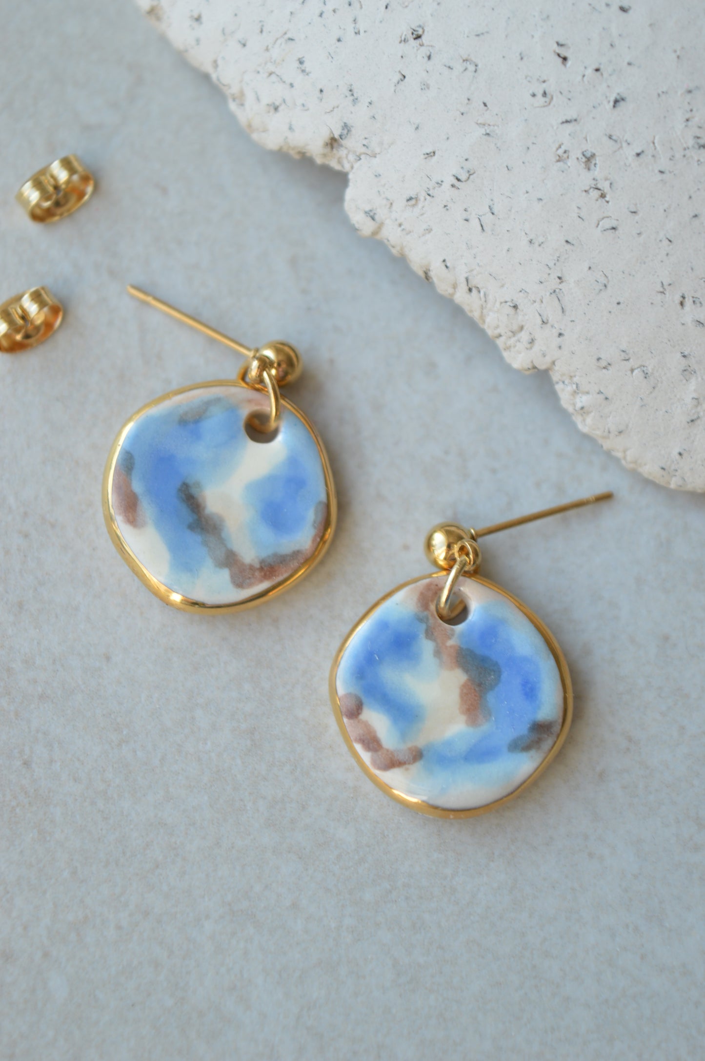 Ceramic Earrings No. 84